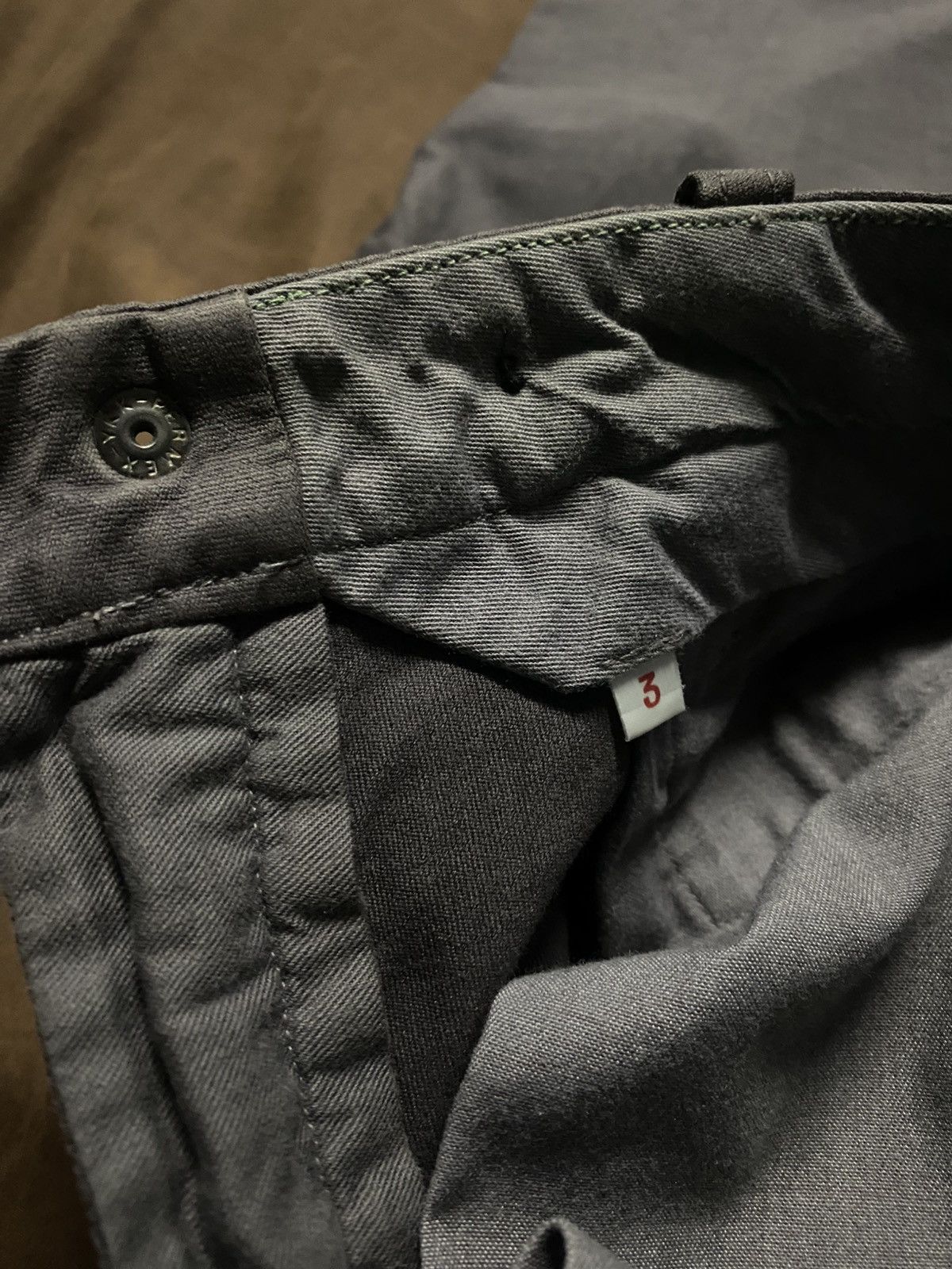 HOLLYWOOD RANCH MARKET HR Market Duck Canvas Grey Chinos Size US 32 / EU 48 - 9 Thumbnail