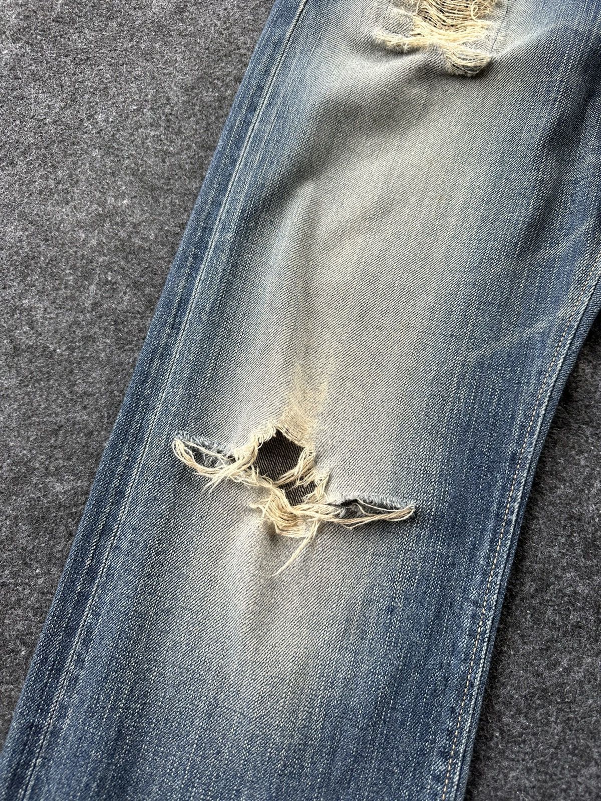 Edwin Vintage Edwin 505zx Orange Tag Selvedge Size 30 D102 Size US 30 / EU 46 - 6 Thumbnail