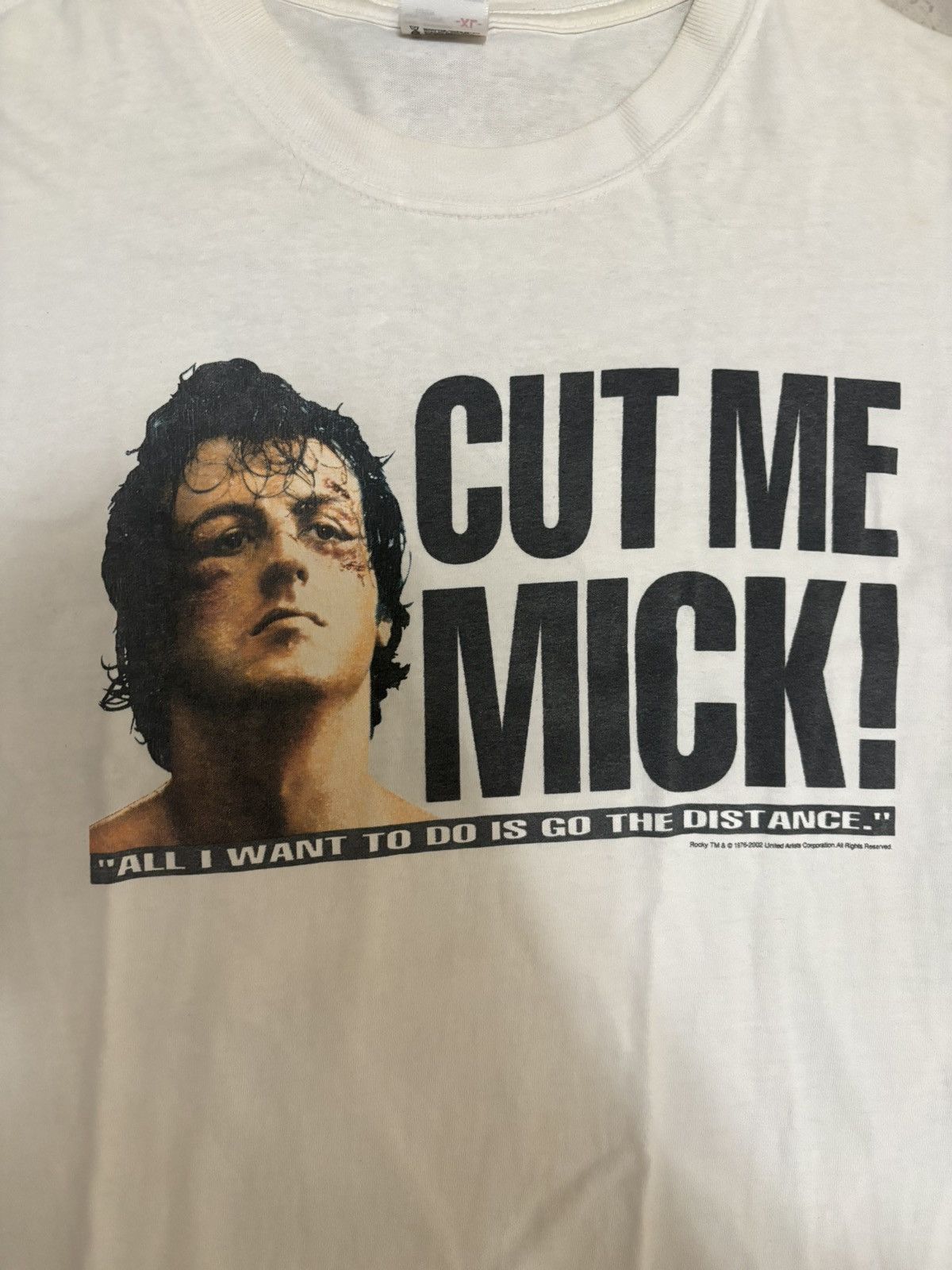 Vintage rare vintage Rocky Sylvester Stallone boxing movie t shirt Size US XL / EU 56 / 4 - 7 Thumbnail
