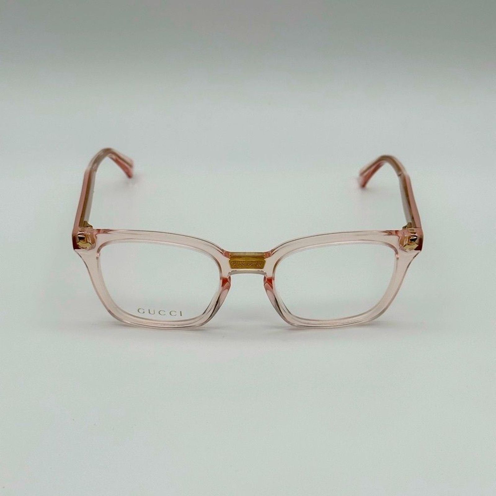 Gucci BRAND NEW Gucci GG0184O 013 Pink Women Eyeglasses Size ONE SIZE - 2 Thumbnail