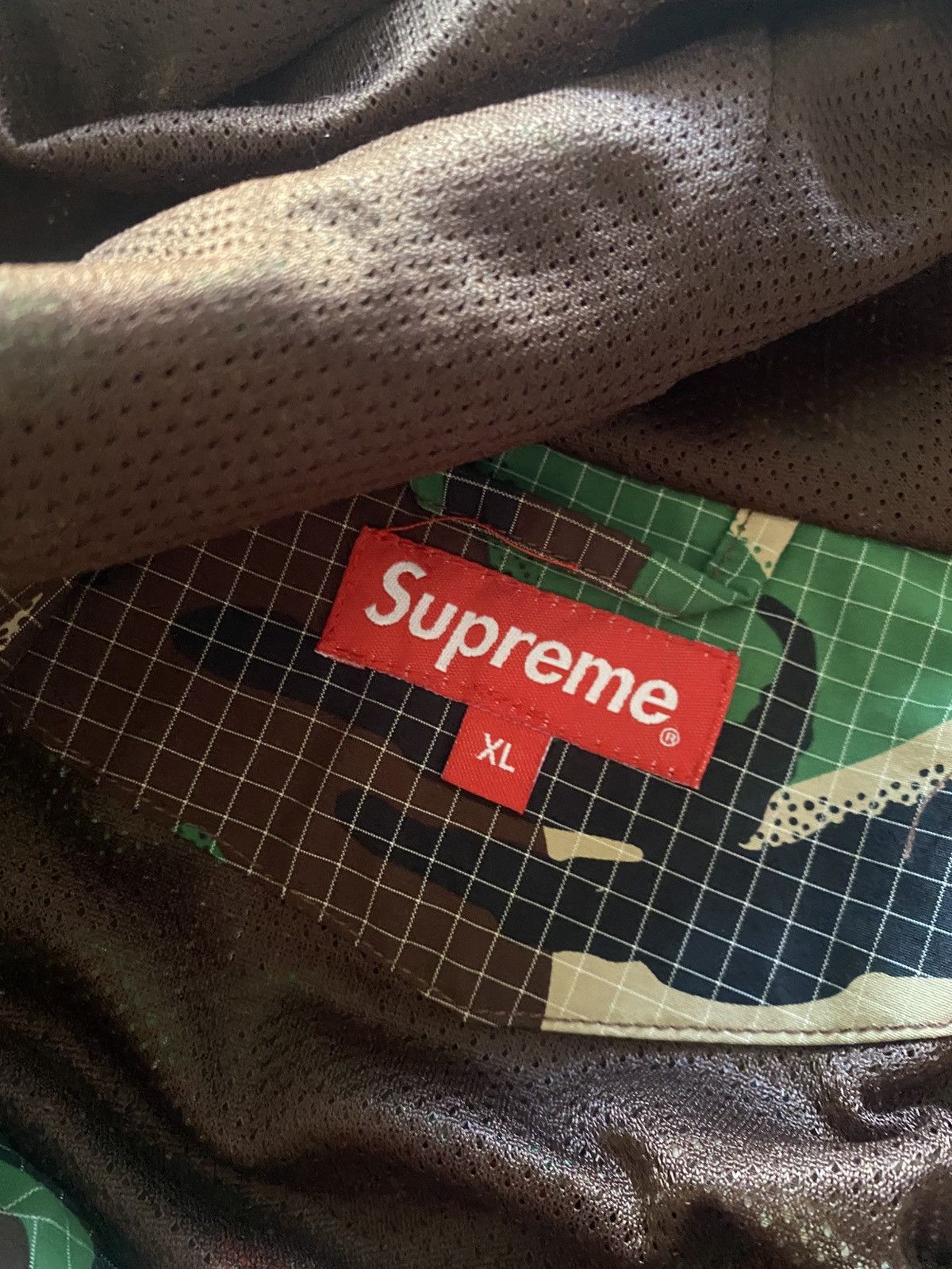 Supreme Supreme Support Unit Nylon Ripstop Jacket Camo FW21 Size US XL / EU 56 / 4 - 5 Thumbnail