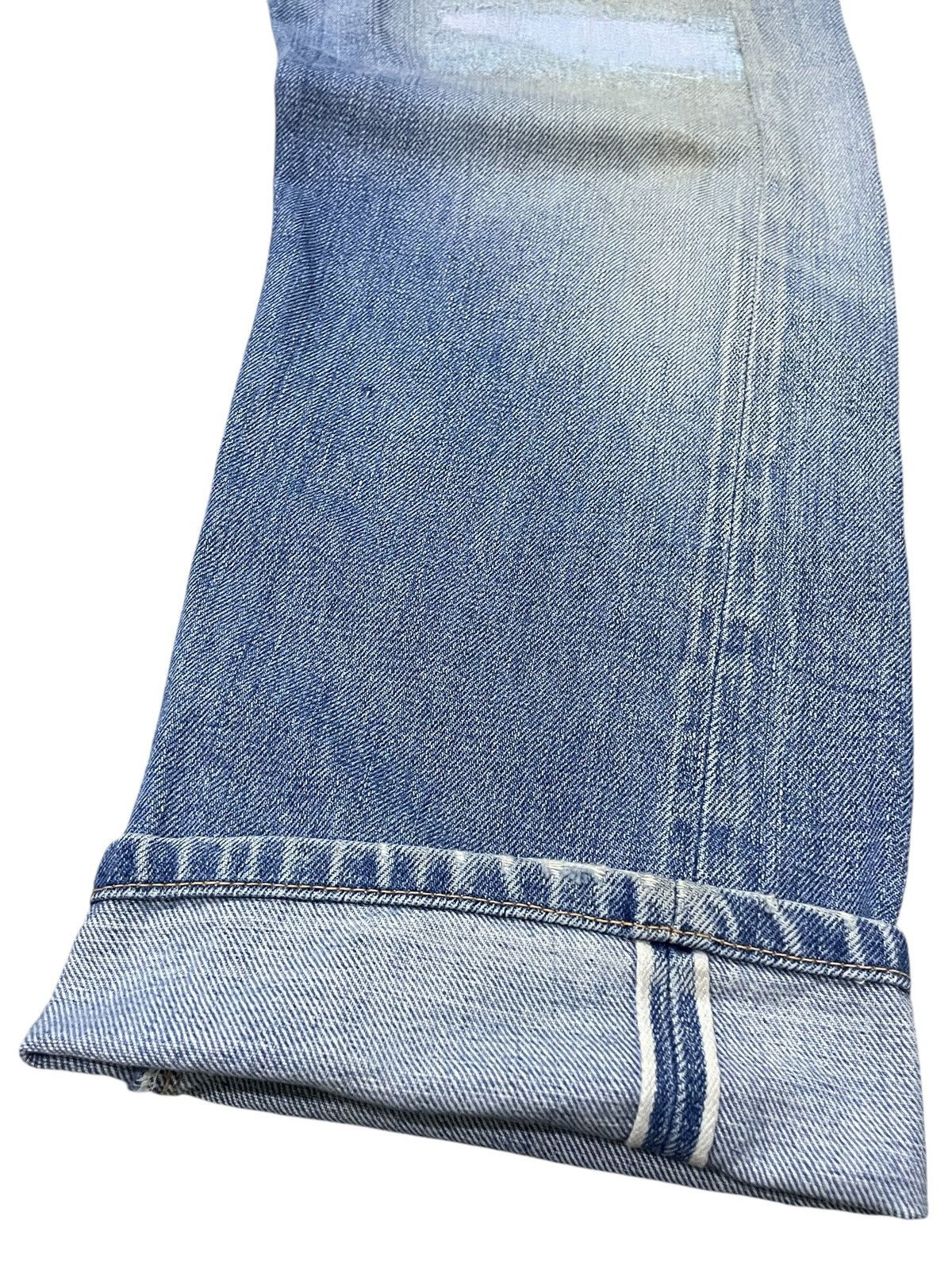 Levi's 60s Levis 501 Rindem Blank R Selvedge Top Button #6 Jeans Size US 30 / EU 46 - 7 Thumbnail