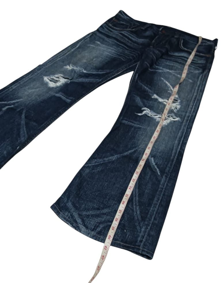 Edwin Edwin 503 Blue Trip Japan Distressed Jeans Size US 32 / EU 48 - 20 Thumbnail