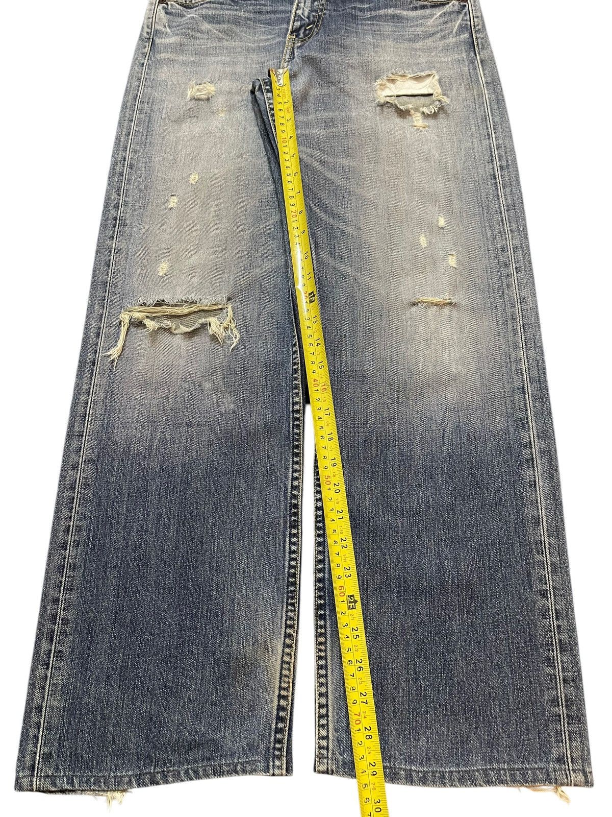 Levi's Vintage 90s Levis 503 Blue Faded Wash Distressed Baggy Jeans Size US 31 - 14 Thumbnail