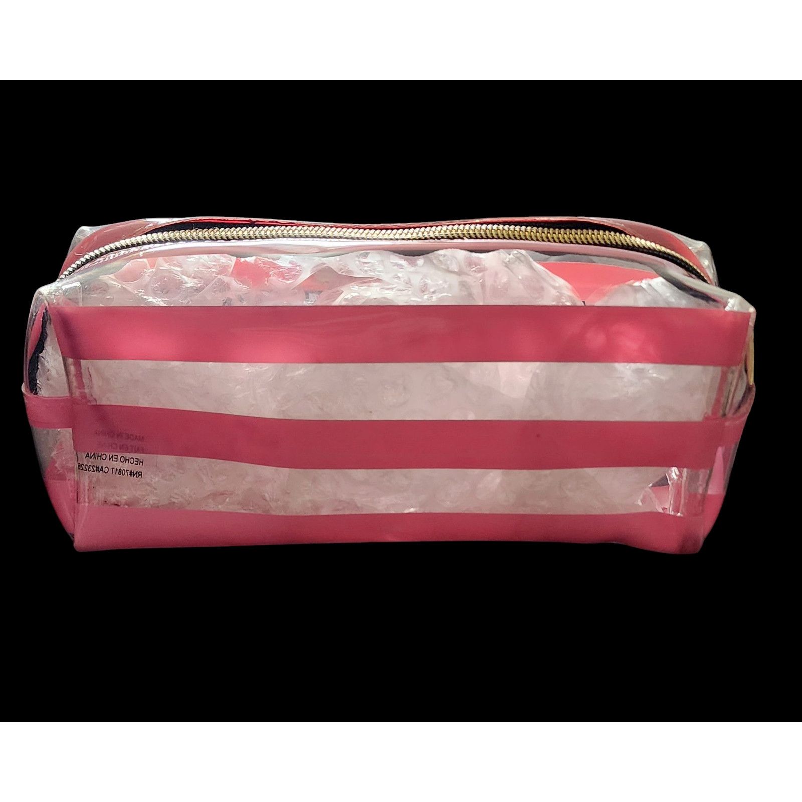 Victoria's Secret Victoria’s Secret clear and pink makeup Case. Size ONE SIZE - 2 Thumbnail