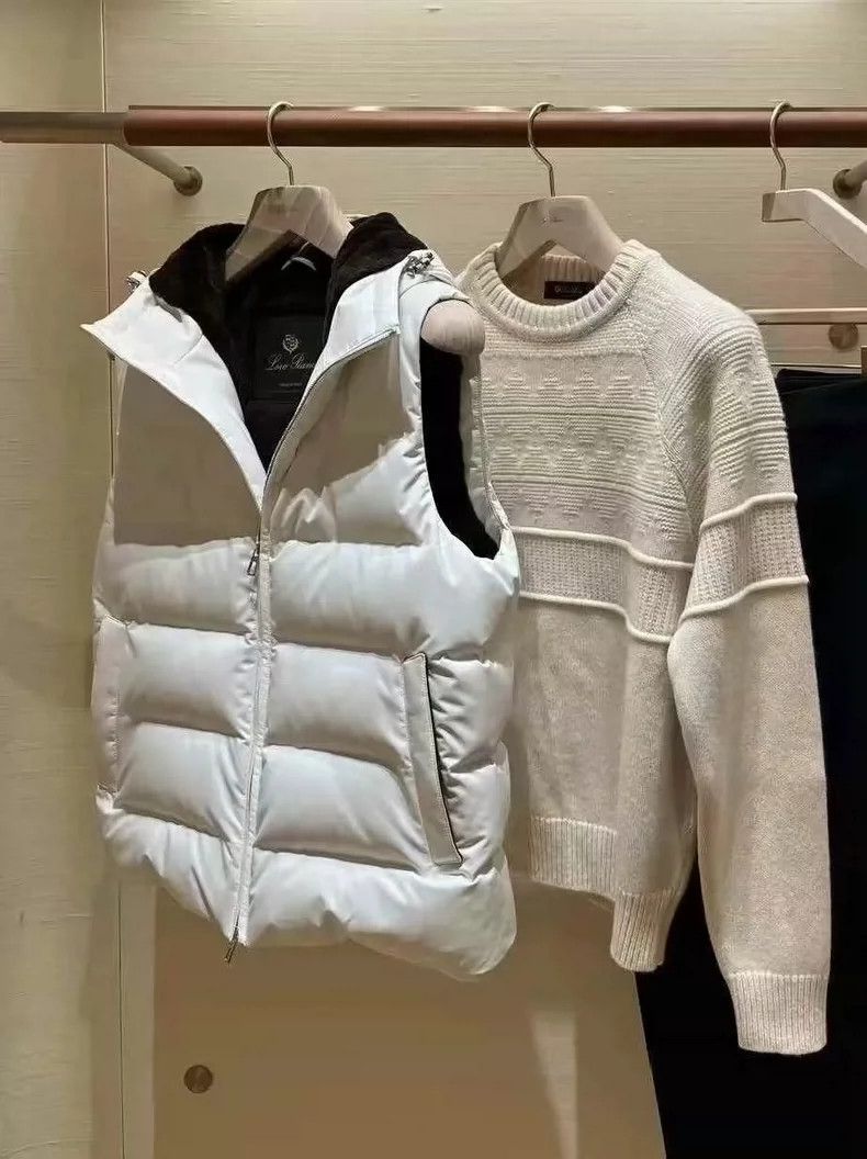 Loro Piana LORO PIANA Tech waterproof fabric hooded vest Size S / US 4 / IT 40 - 1 Thumbnail