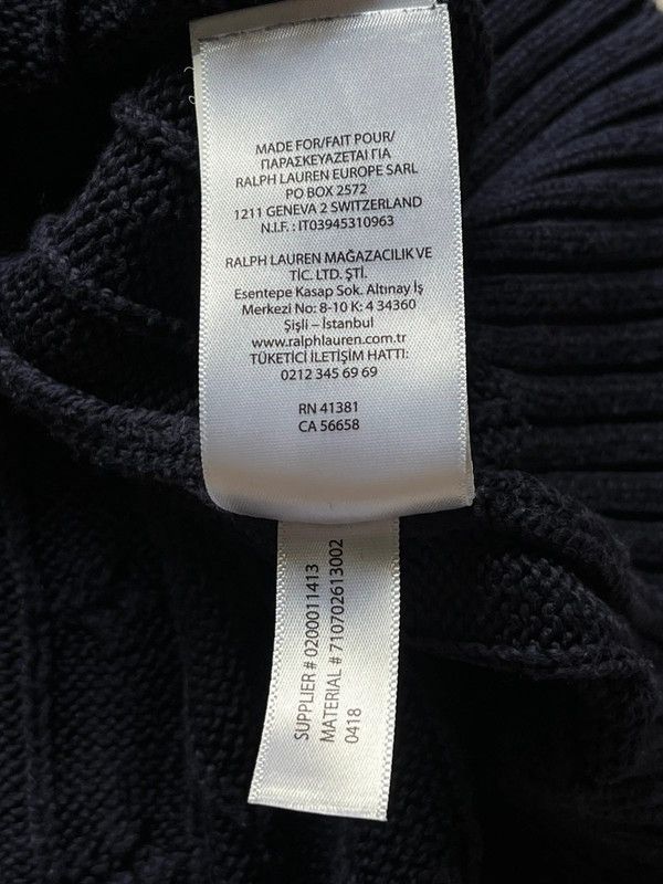 Polo Ralph Lauren Polo Ralph Lauren Sz XXL Chunky Sweater Small Pony Size US XXL / EU 58 / 5 - 10 Thumbnail