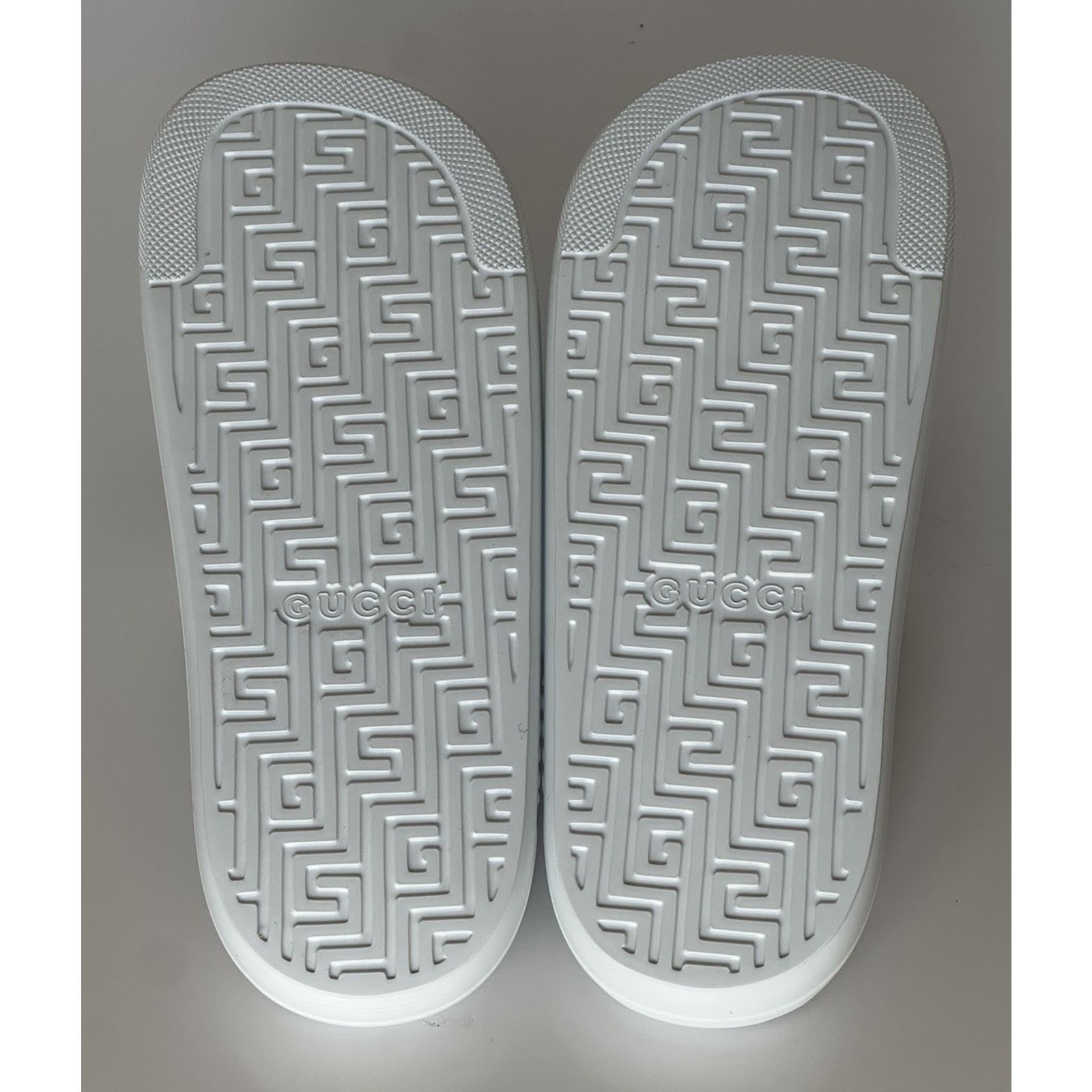 Gucci Gucci Men’s Rubber White/Green/Red Sandals 11.5 US 780286 Size US 11.5 / EU 44-45 - 11 Thumbnail