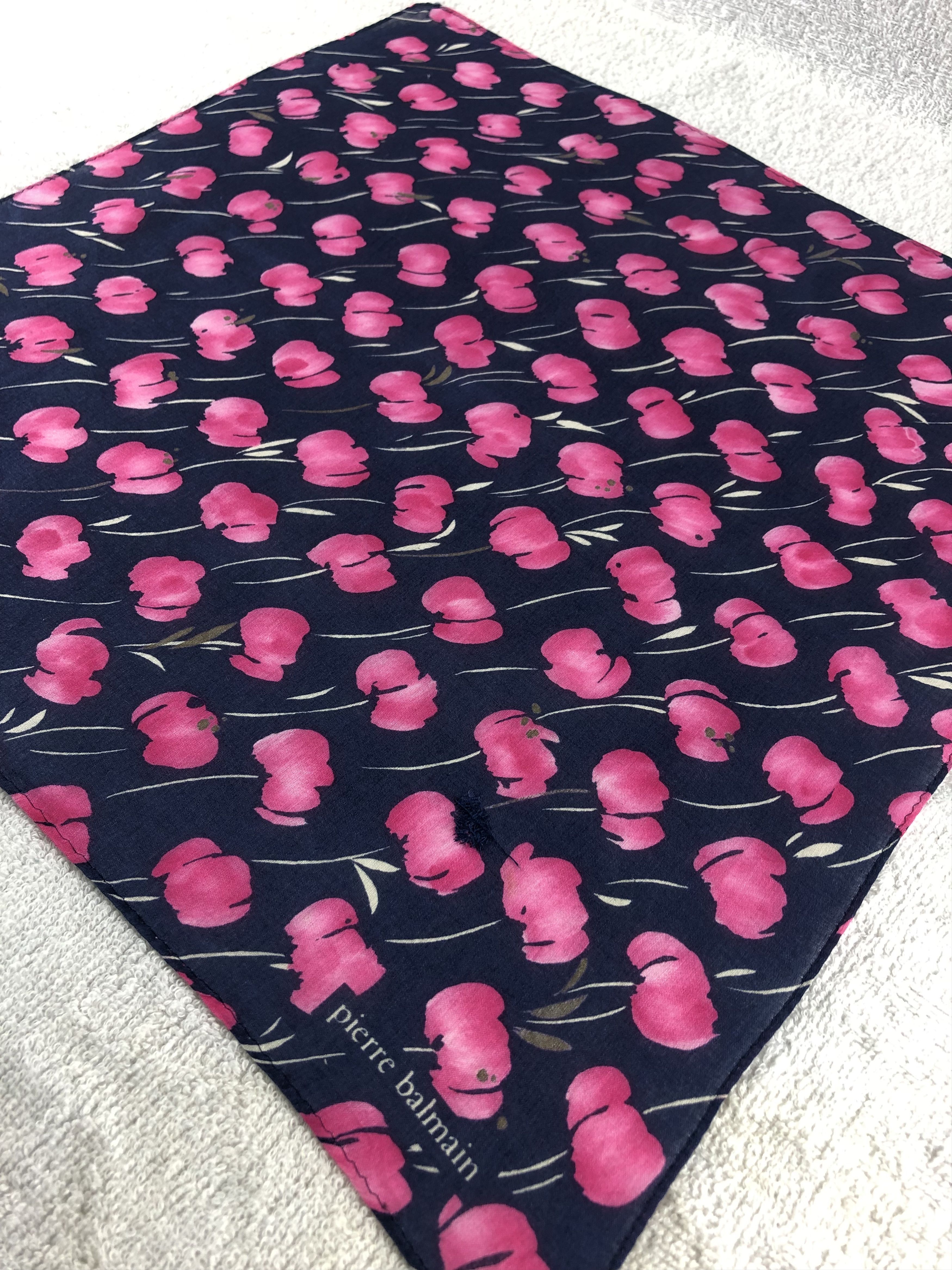 Pierre Balmain × Vintage Pierre Balmain Handkerchief / Bandana / Neckerchief Size ONE SIZE - 4 Thumbnail