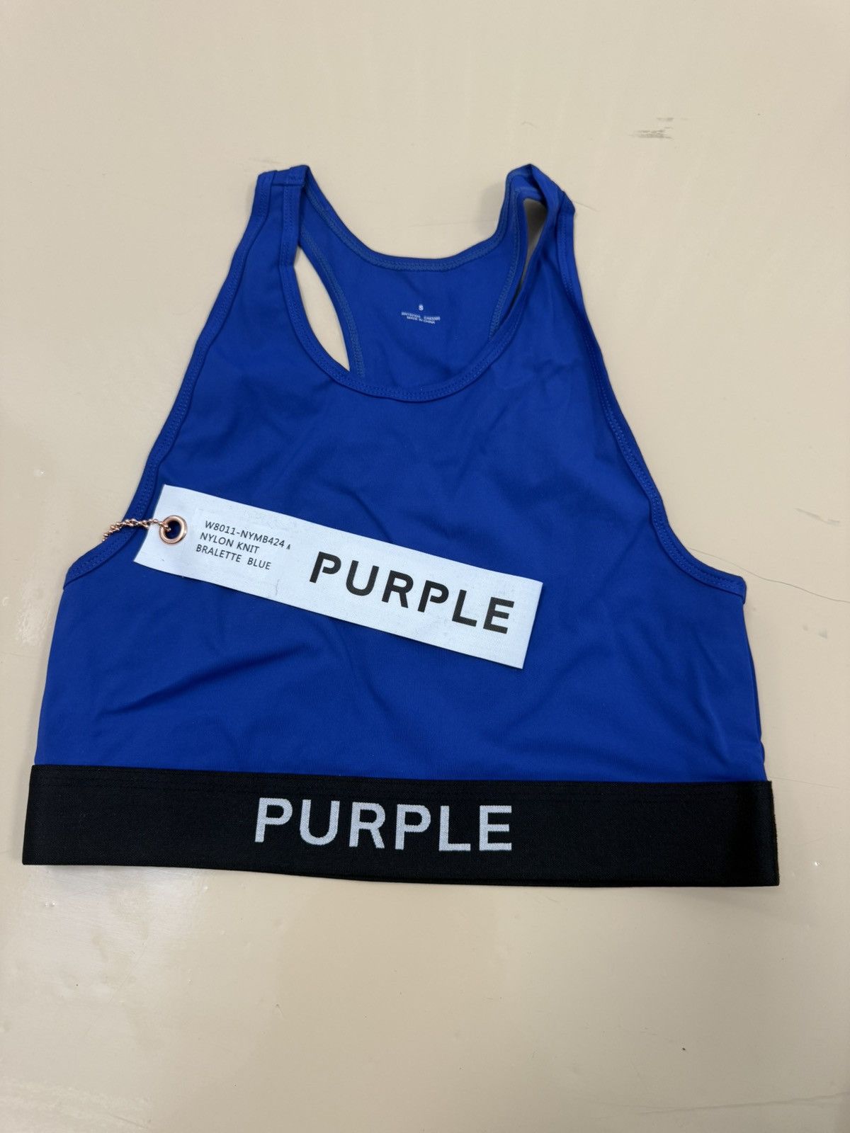 Other Purple Brand Blue Bralette Size S / US 4 / IT 40 - 1 Thumbnail