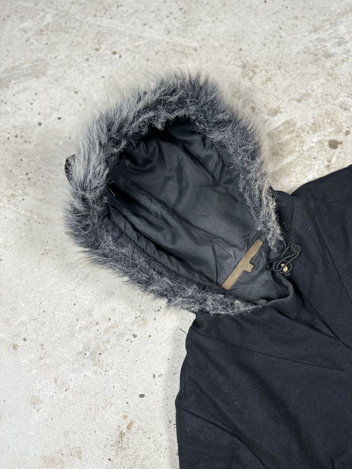 If Six Was Nine × Japanese Brand × Le Grande Bleu (L.G.B.) Vintage Y2K Faux Fur Wool Knit Hooded Sweater Size US M / EU 48-50 / 2 - 6 Thumbnail