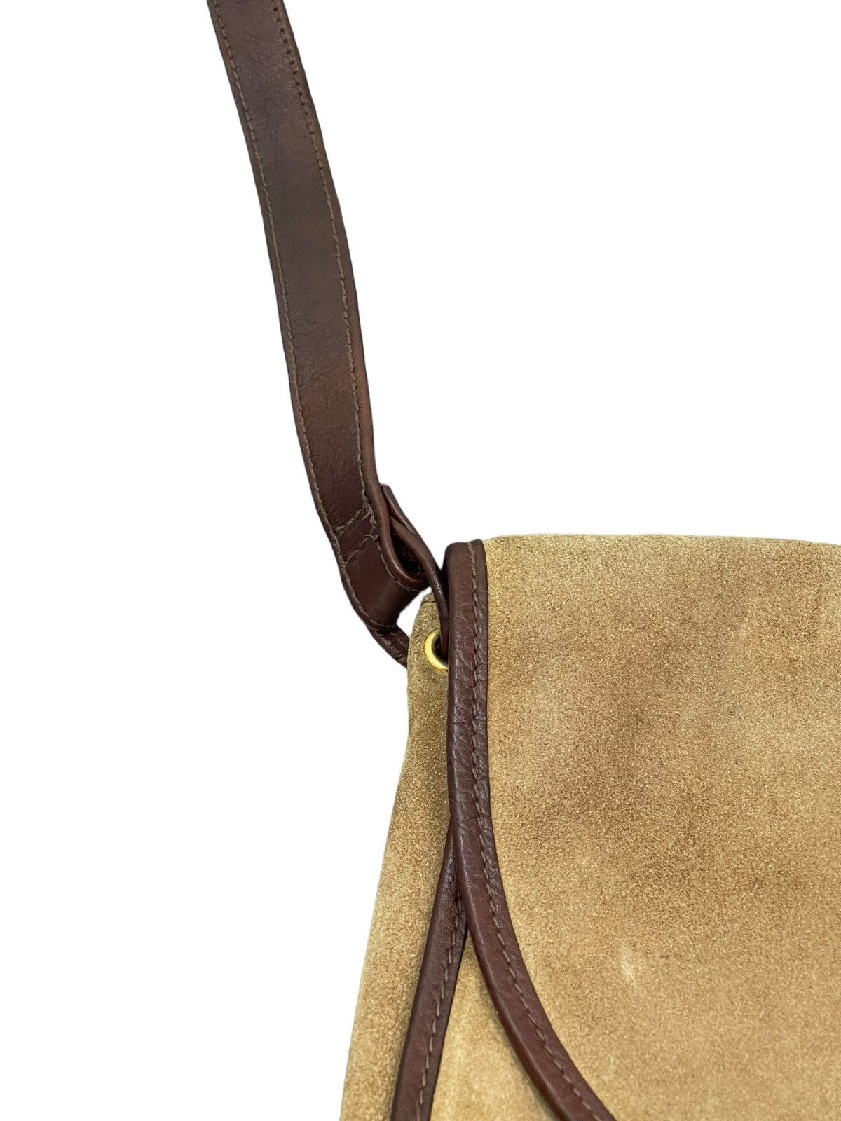 Valentino Full Leather Suede Valentino Italy Cross Body Bag 3🟩 Size ONE SIZE - 11 Thumbnail