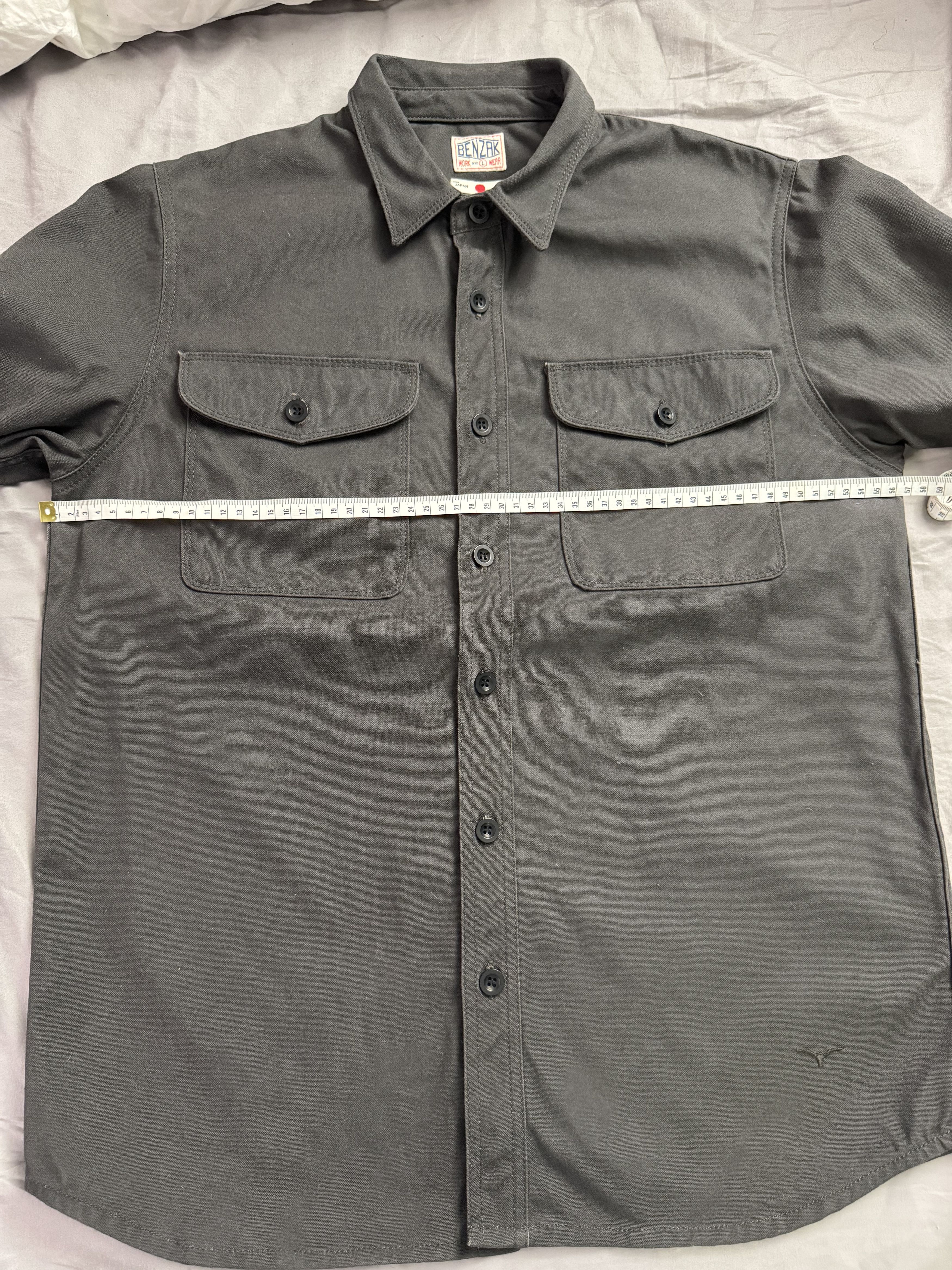 Benzak Denim Developers BWS-04 SCOUT OVERSHIRT 9 oz. Size US L / EU 52-54 / 3 - 6 Thumbnail