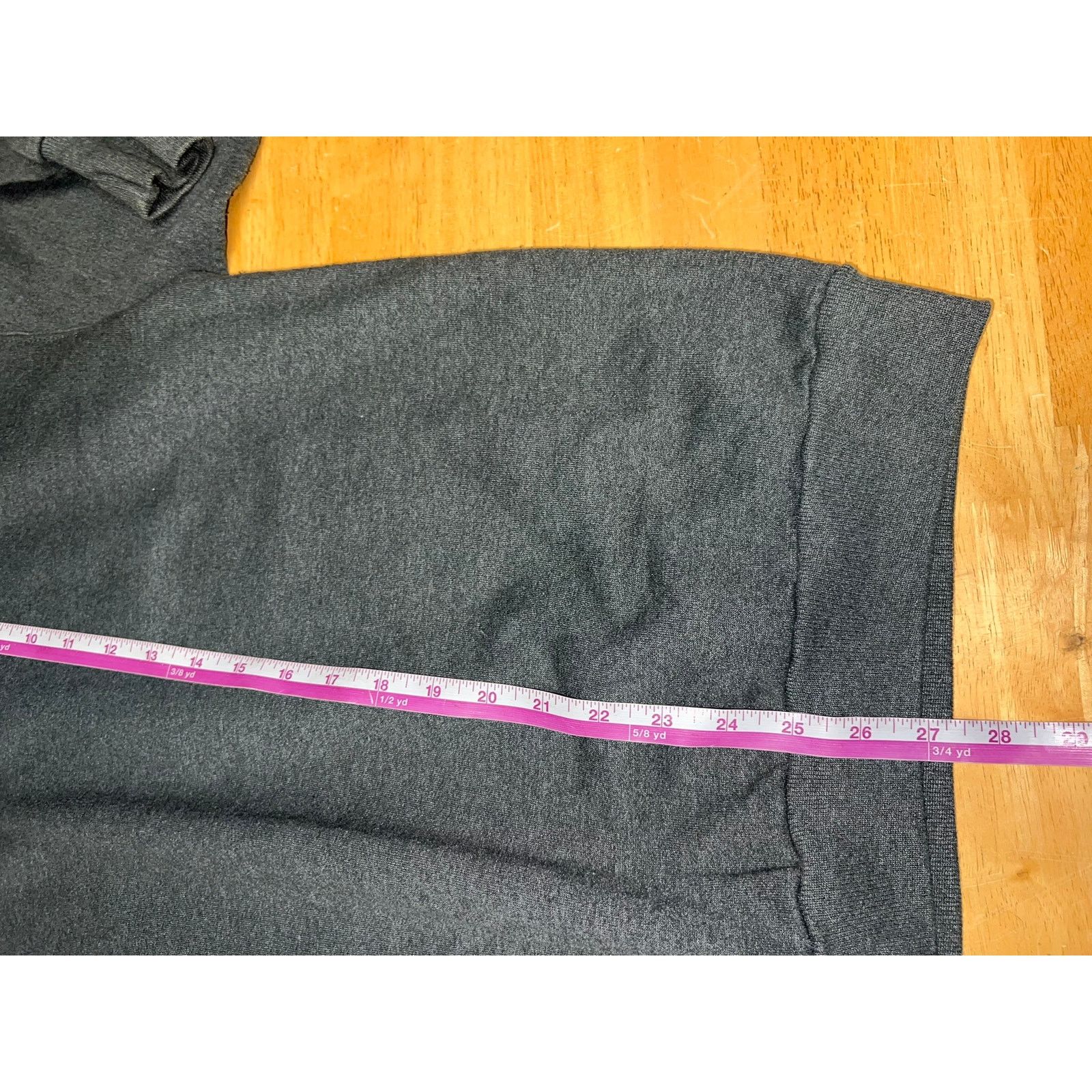 Vintage Vintage Gray Blank Sweatshirt Jerzees Dark Gray Crewneck VTG Size US L / EU 52-54 / 3 - 8 Thumbnail
