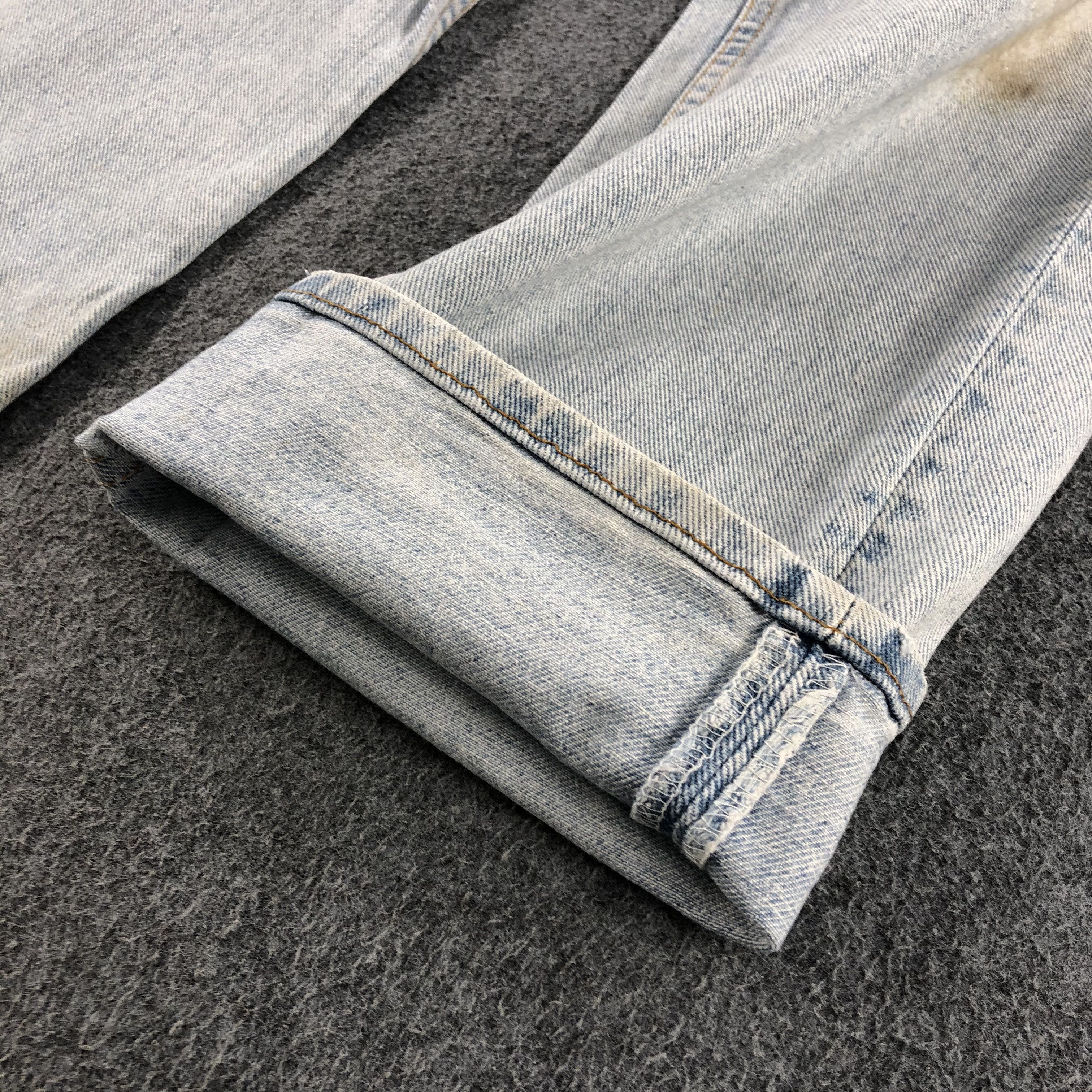 Levi's Vintage 90s Levis 505 Light Wash Jeans- J1335 Size US 36 / EU 52 - 6 Thumbnail