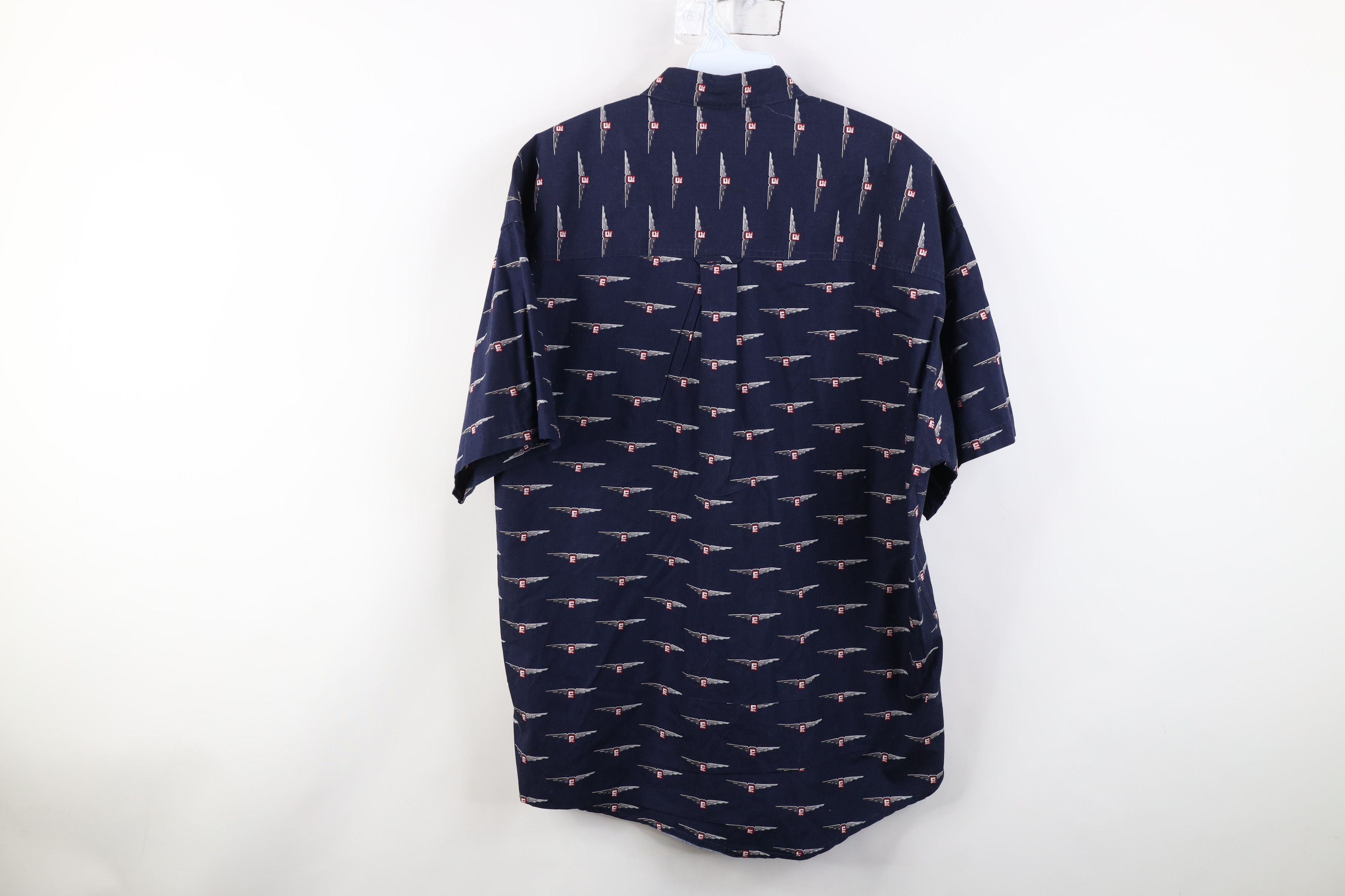 Ralph Lauren Vintage 90s Chaps Ralph Lauren All Over Print Button Shirt Size US L / EU 52-54 / 3 - 11 Thumbnail