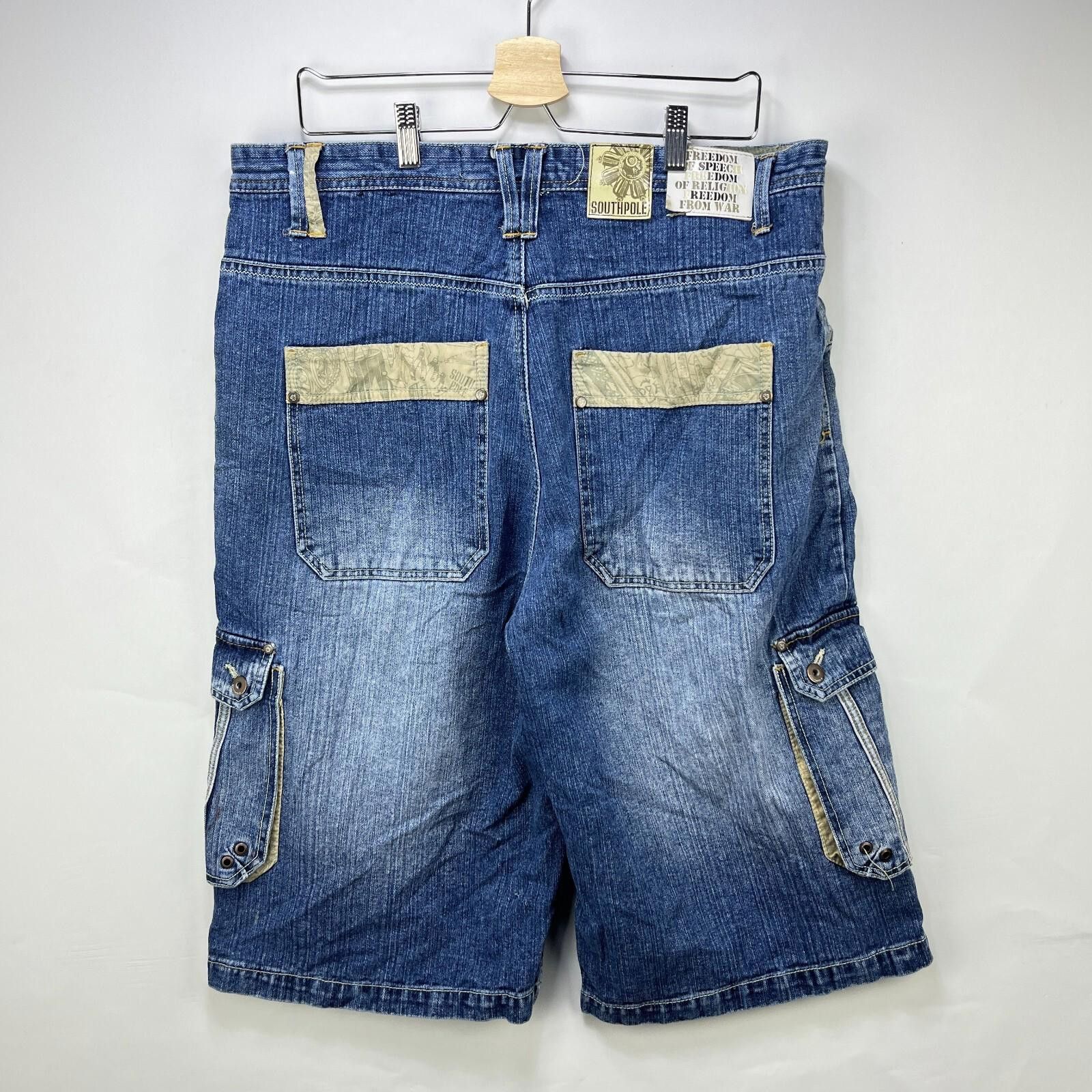 Southpole Vintage Y2K South Pole Jorts Jean Shorts Denim Baggy 38 Size US 38 / EU 54 - 1 Thumbnail