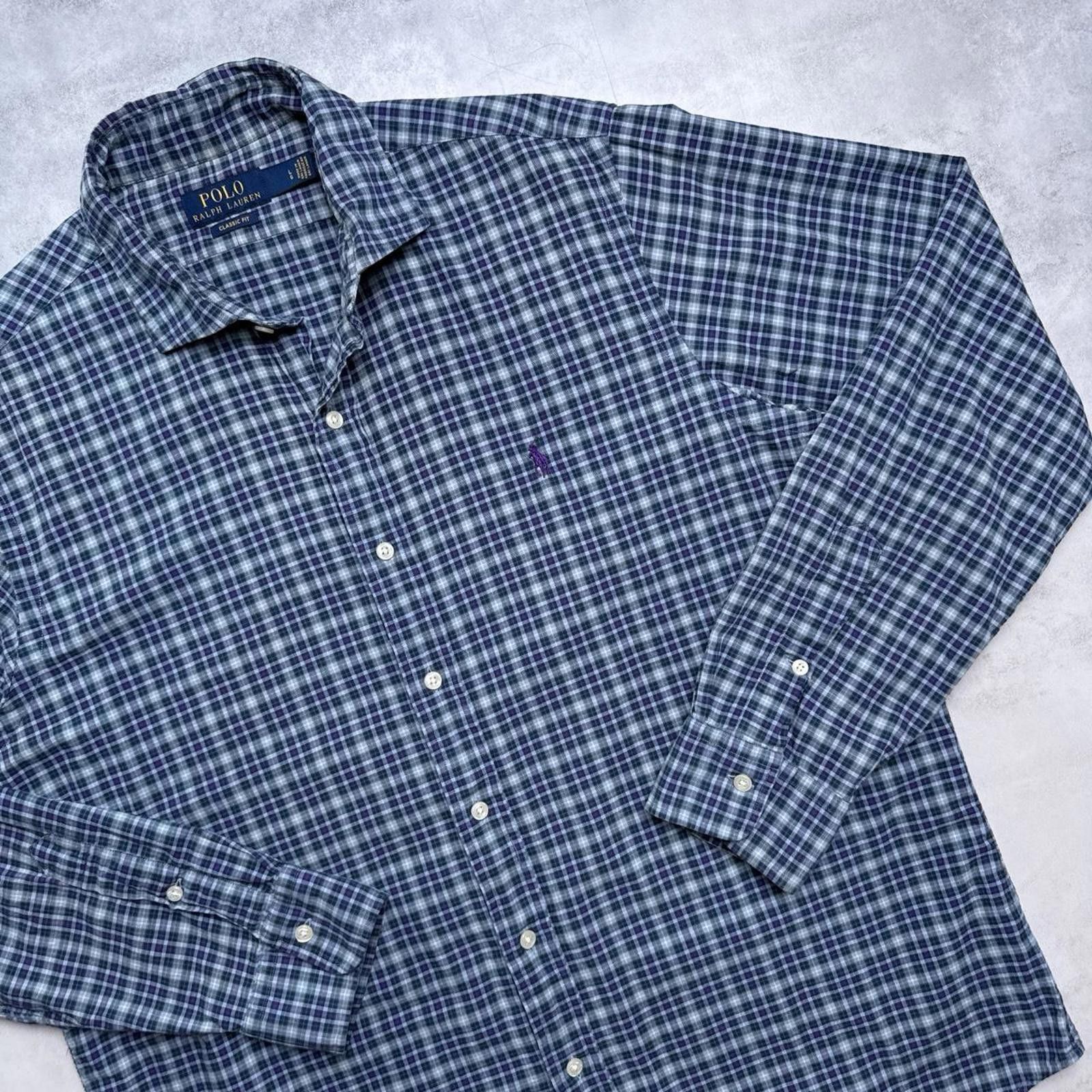 Polo Ralph Lauren Y2K Polo Ralph Lauren 00s Button Up Shirt Size US L / EU 52-54 / 3 - 5 Thumbnail