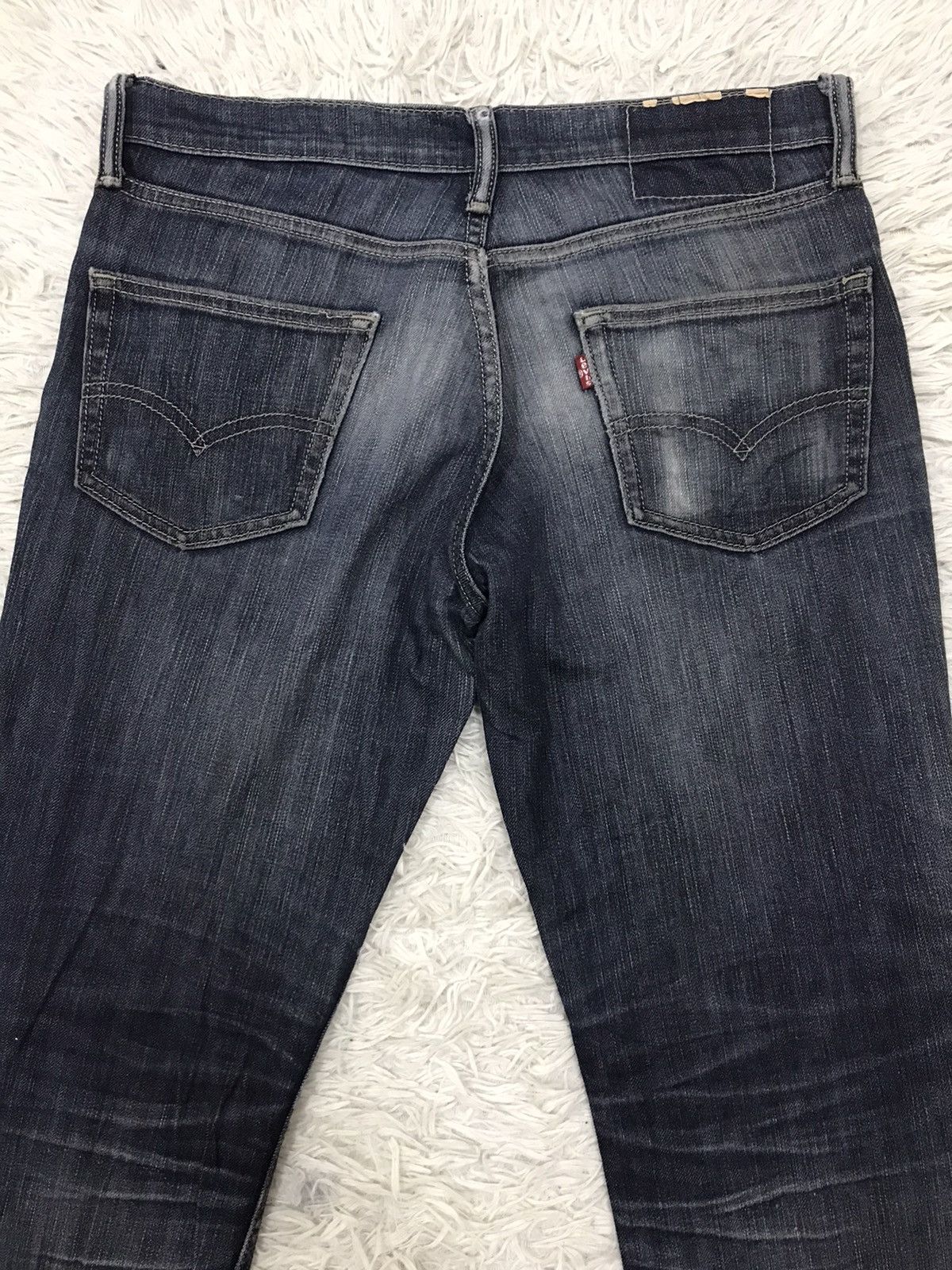 Levi's Vintage Clothing Vintage Levis Slim Tapered Distressed Denim Jeans Size US 31 - 9 Thumbnail