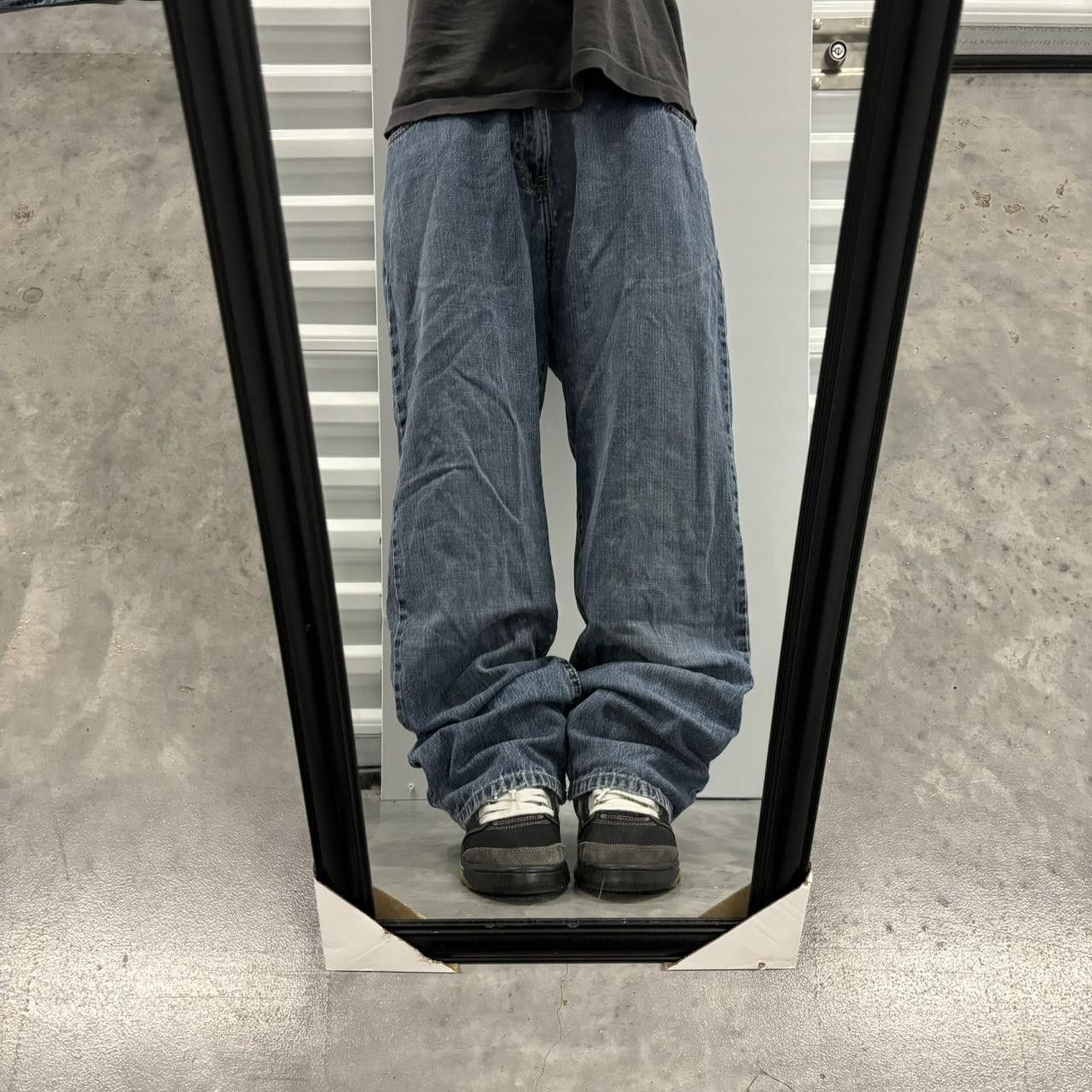 Calvin Klein × Vintage Crazy Vintage Y2K/2000s Baggy Grunge Medium Wash Calvin Klein Denim Jeans! Size US 34 / EU 50 - 1 Thumbnail