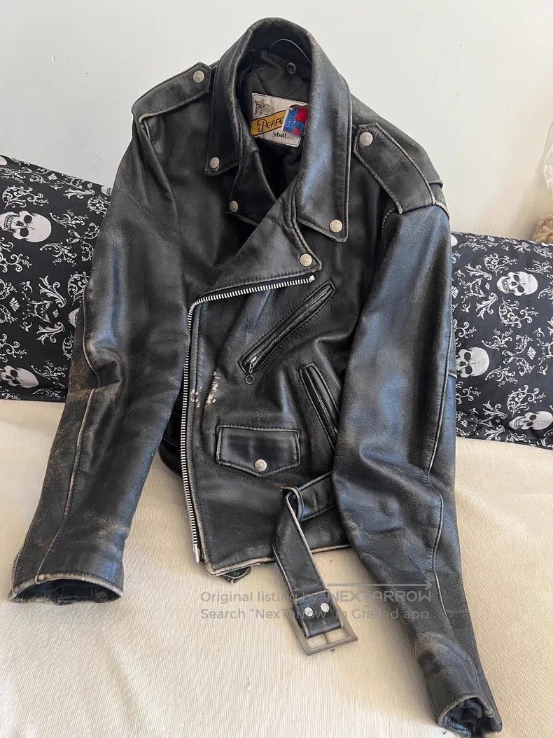 Schott Schott NYC Perfecto 618 leather coat Size US M / EU 48-50 / 2 - 4 Thumbnail