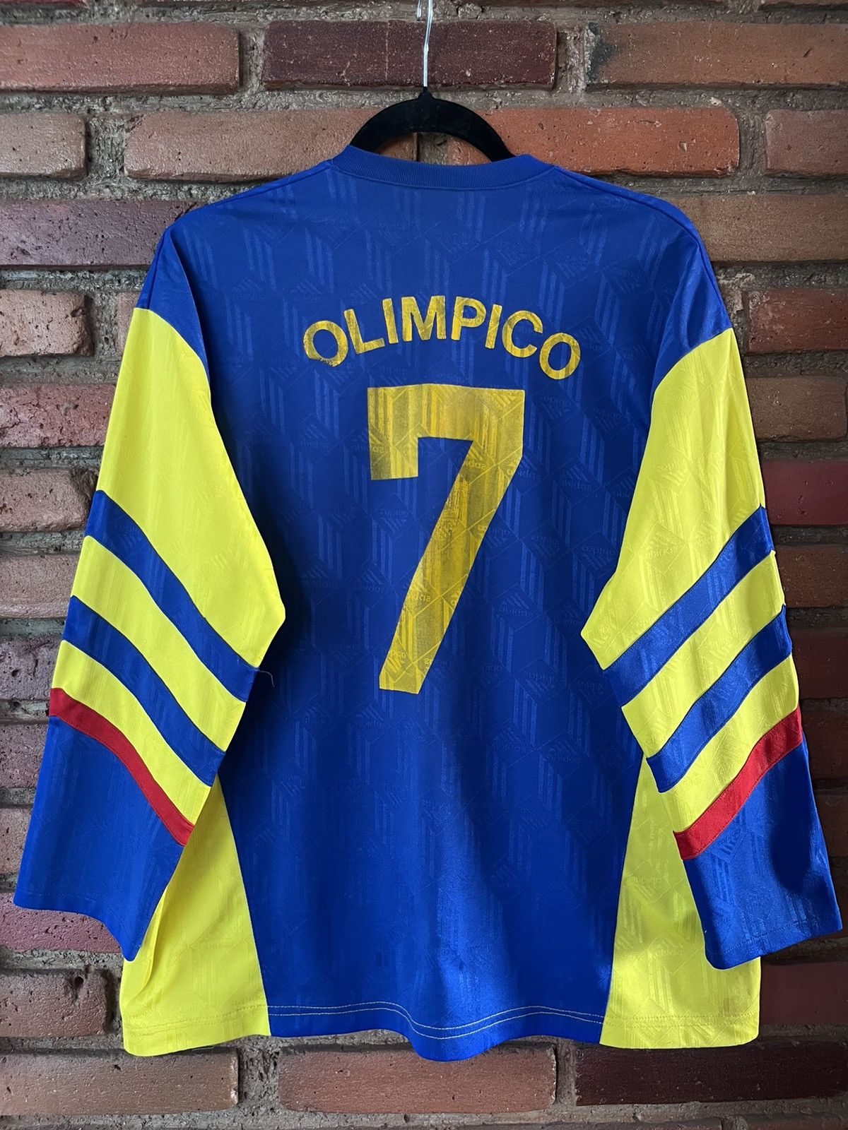 Vintage VNTG 80S CLUB AMÉRICA BOOTLEG JERSEY Size US L / EU 52-54 / 3 - 5 Thumbnail