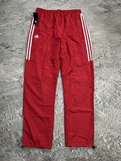 JW Anderson Slim Flare Track Pants - Red