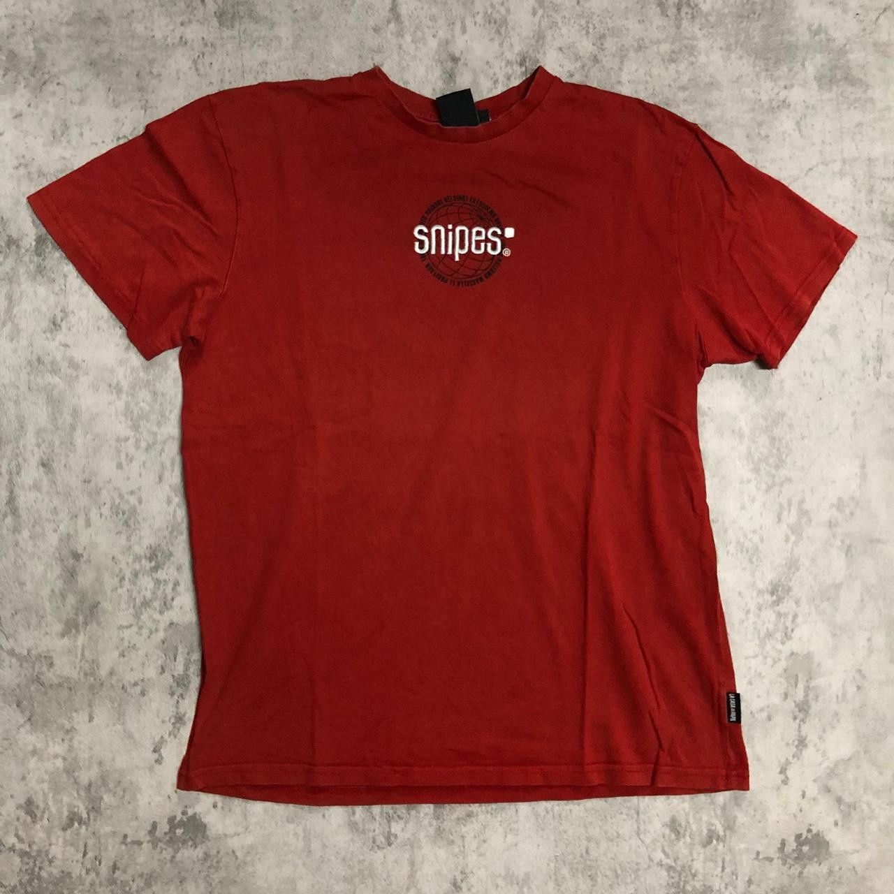 Other Red cotton Snoipes T-shirt #skater Size US M / EU 48-50 / 2 - 1 Thumbnail