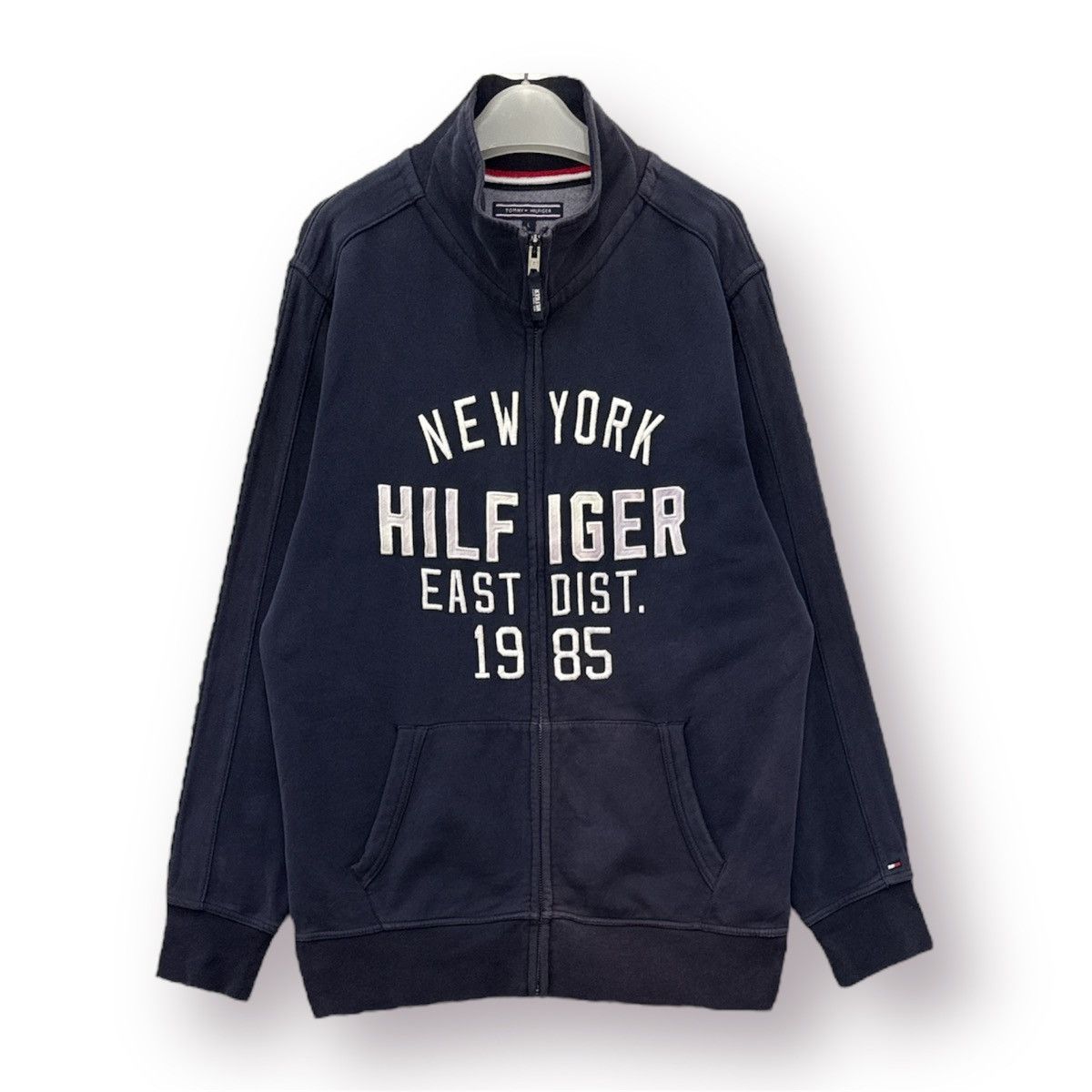 Tommy Hilfiger ⚡️TOMMY HILFIGER STREETWEAR SWEAT ZIPPER JACKET - L Size US M / EU 48-50 / 2 - 1 Thumbnail