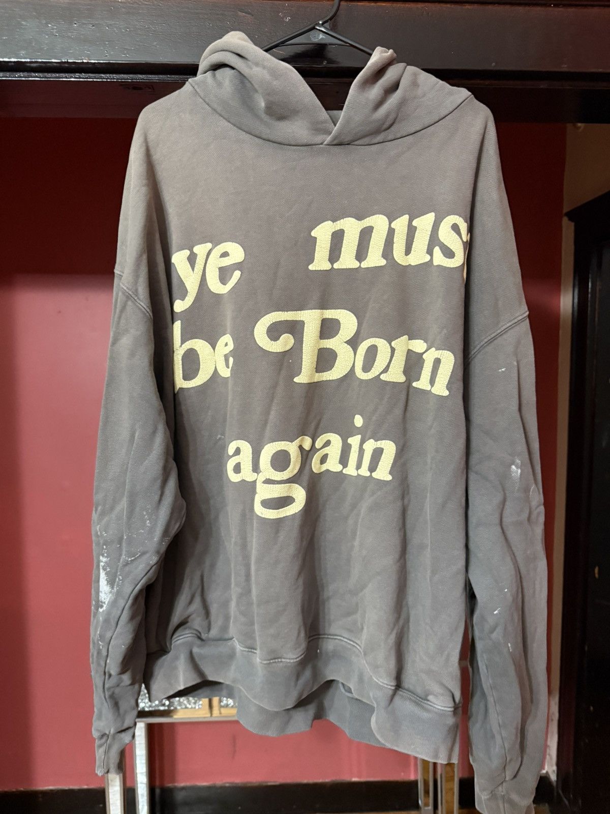 Cactus Plant Flea Market Cactus Plant Flea Market Ye Must Be Born Again Hoodie XL Size US XL / EU 56 / 4 - 1 Thumbnail