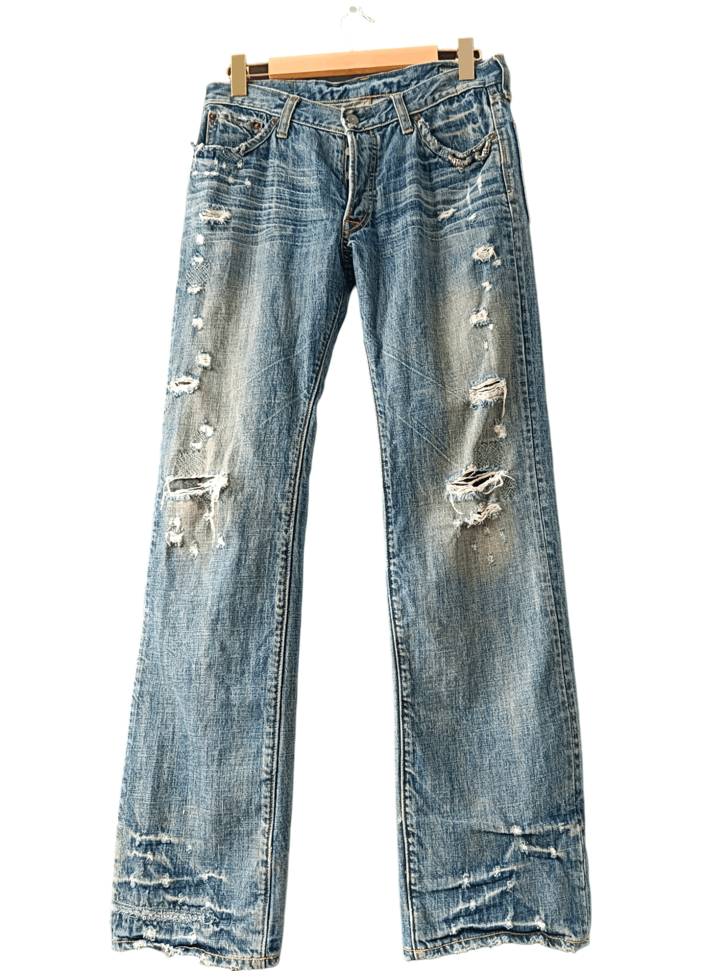Bartack Seditionaries Distress Denim