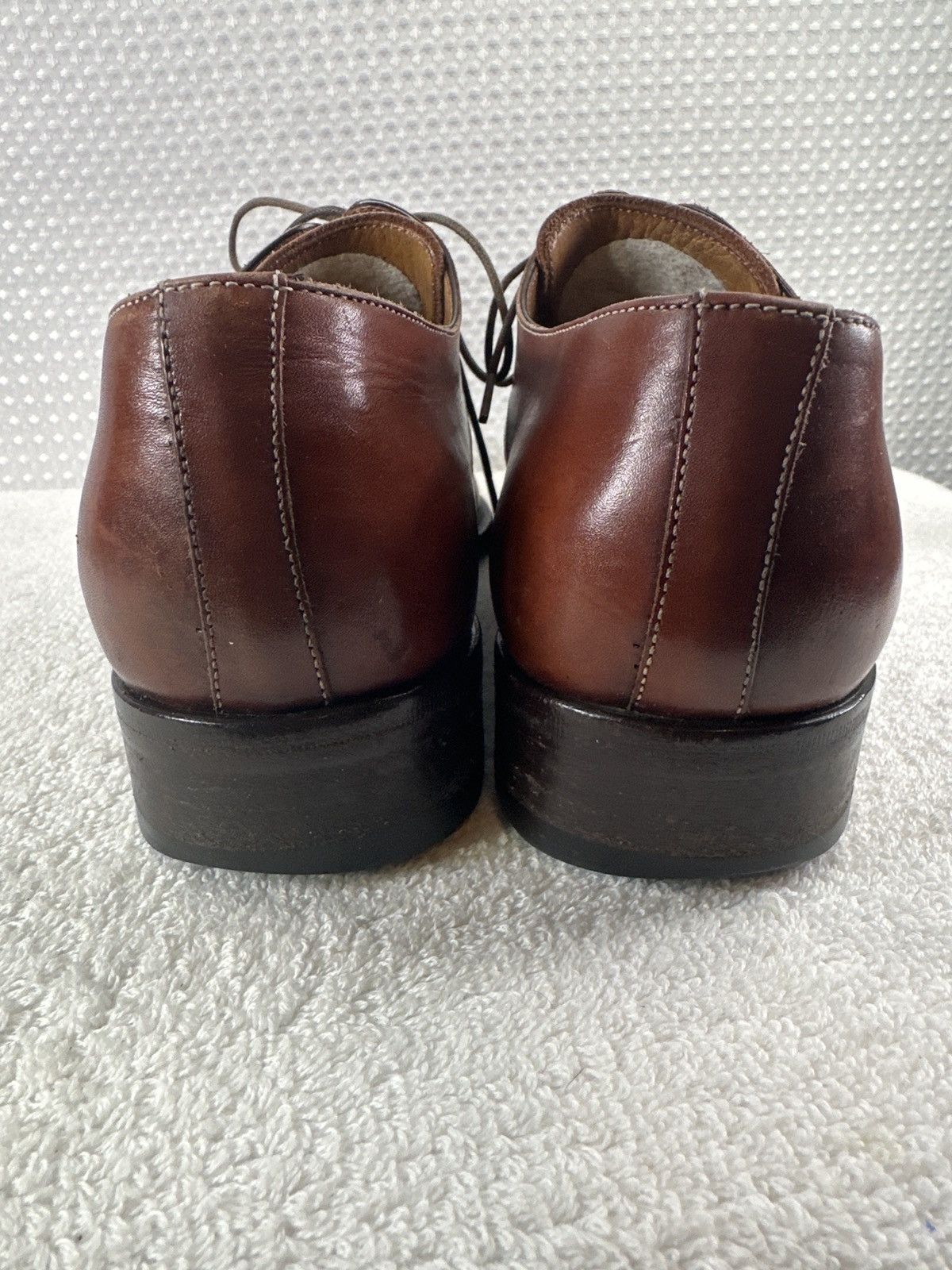Santoni Santoni Made in Italy Brown Leather Shoes Size 8D Size US 8 / EU 41 - 4 Thumbnail