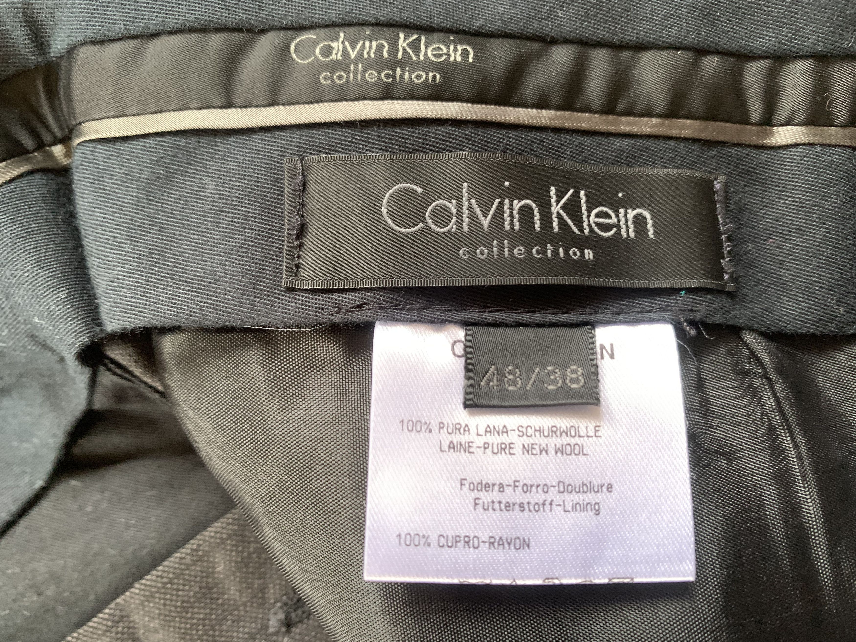 Calvin Klein Calvin Klein Collection Vintage Wool Pants Trousers Size 48L - 7 Thumbnail