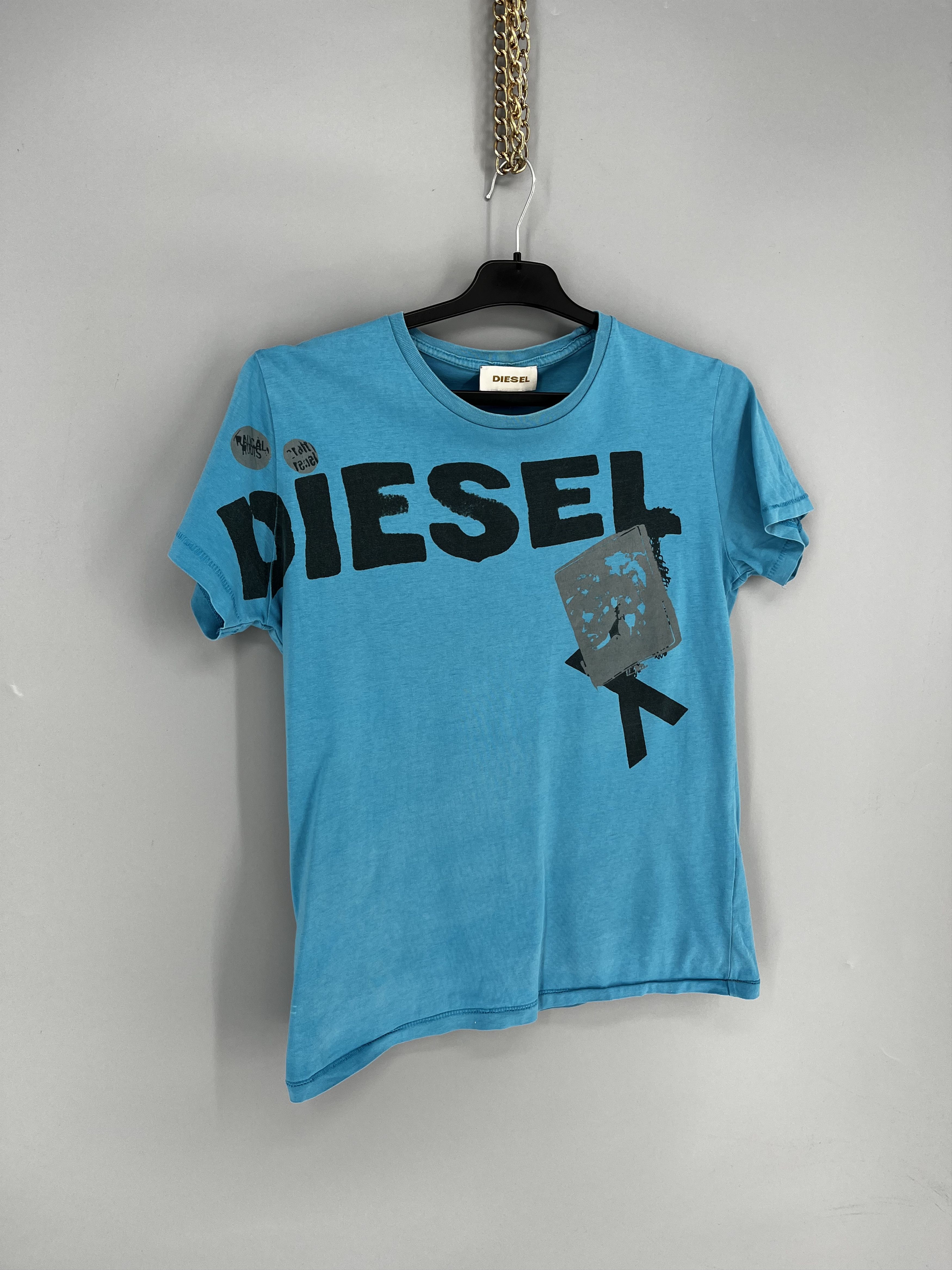 Other Vintage Diesel Japanese Y2K Style Tee Casual Streetwear 90s Size M / US 6-8 / IT 42-44 - 2 Thumbnail