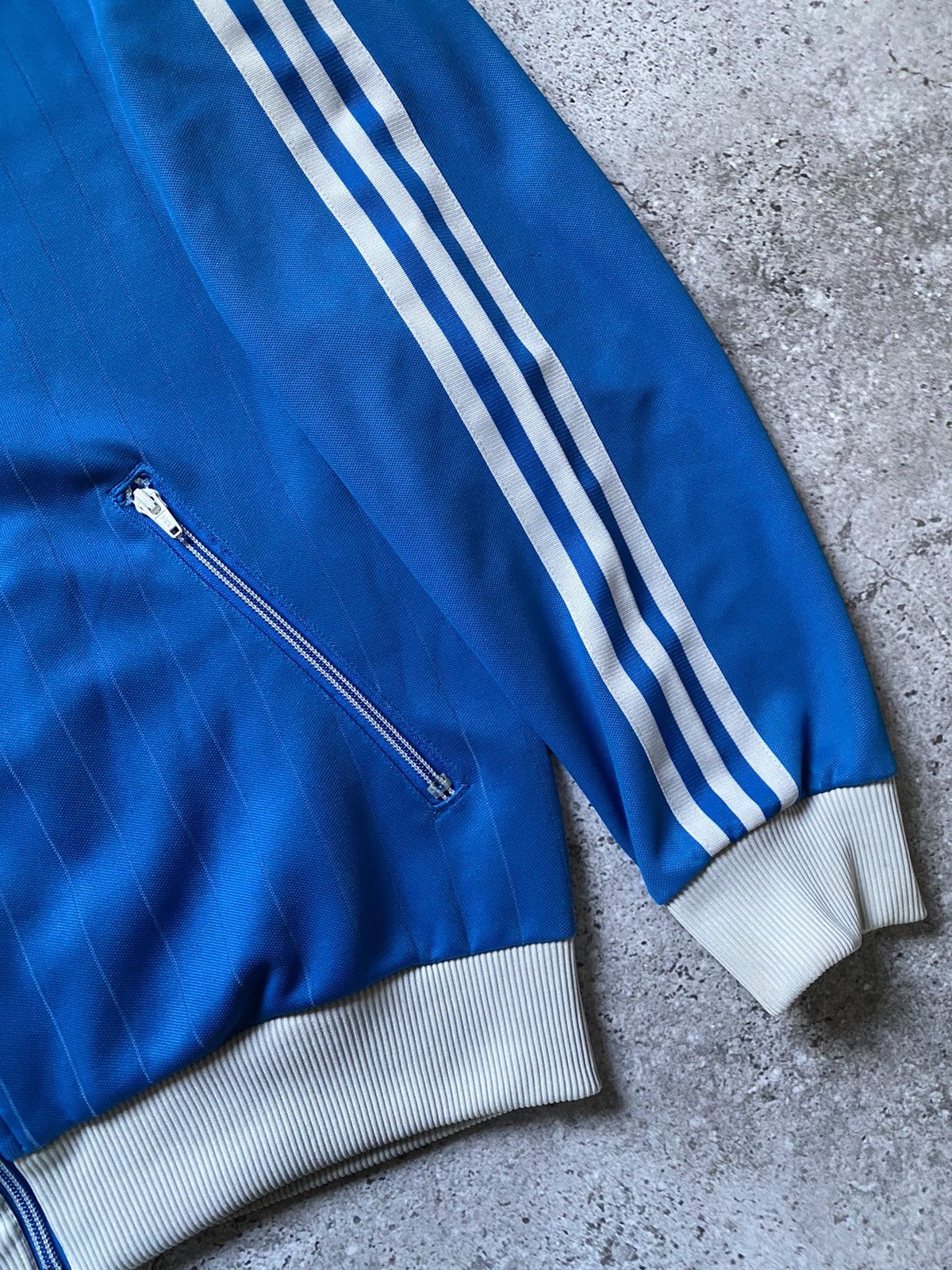 Adidas × Vintage Men’s Track Bomber Jacket Adidas Vintage Size L Blue Size US L / EU 52-54 / 3 - 5 Thumbnail