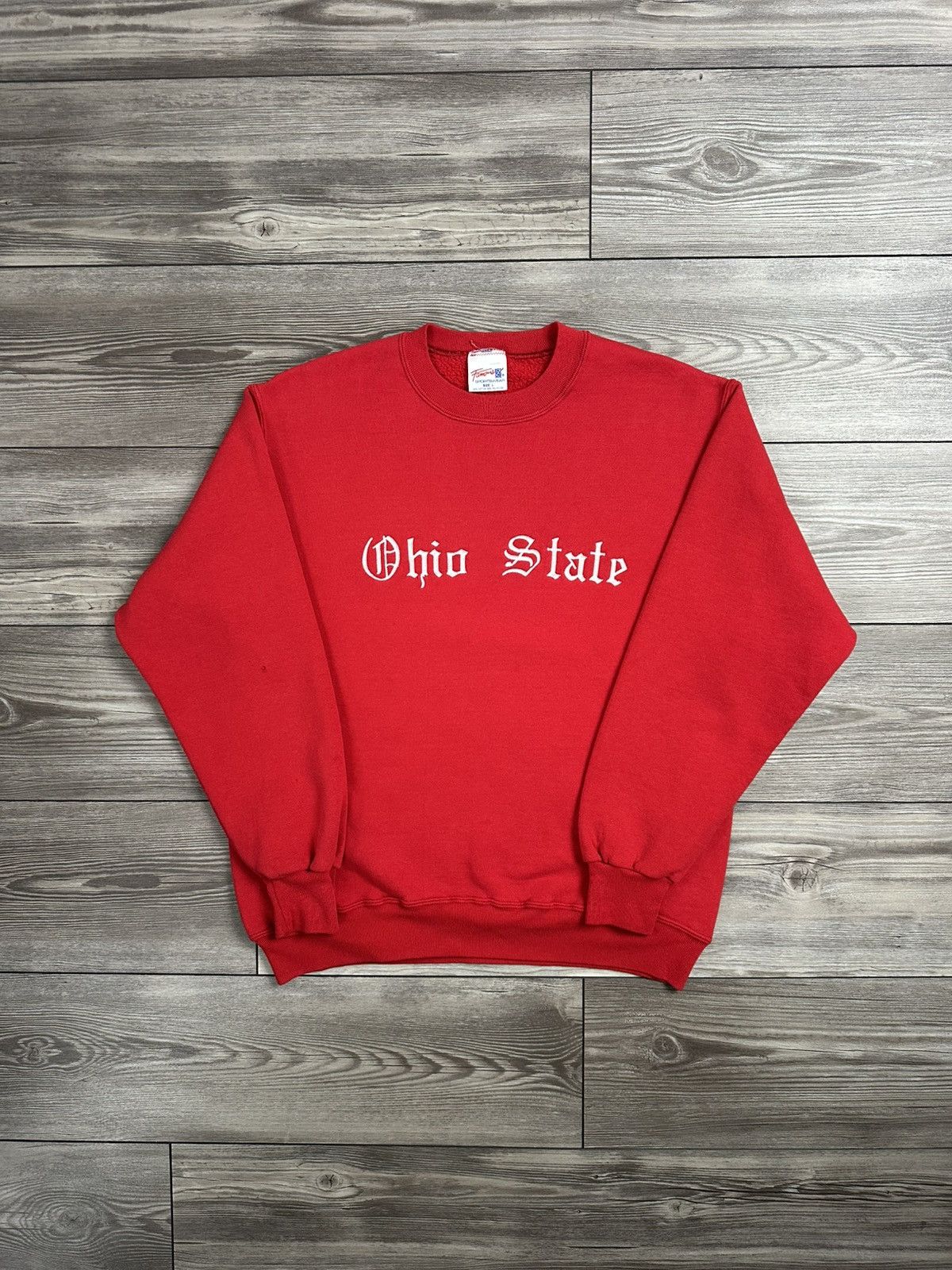 Vintage Vintage 90's Ohio State Old English Crewneck Size US L / EU 52-54 / 3 - 1 Thumbnail
