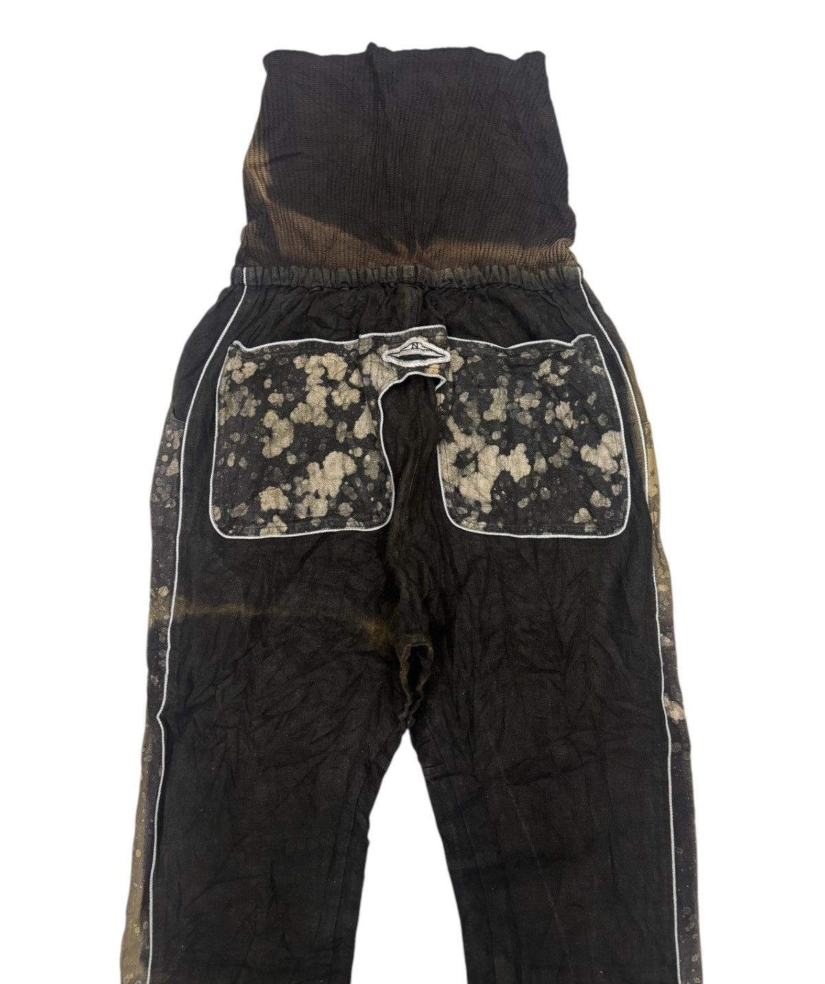 If Six Was Nine 🔥NIL JAPAN AVANT GARDE PLEATED DESIGNER BAGGY PANTS Size US 32 / EU 48 - 8 Thumbnail