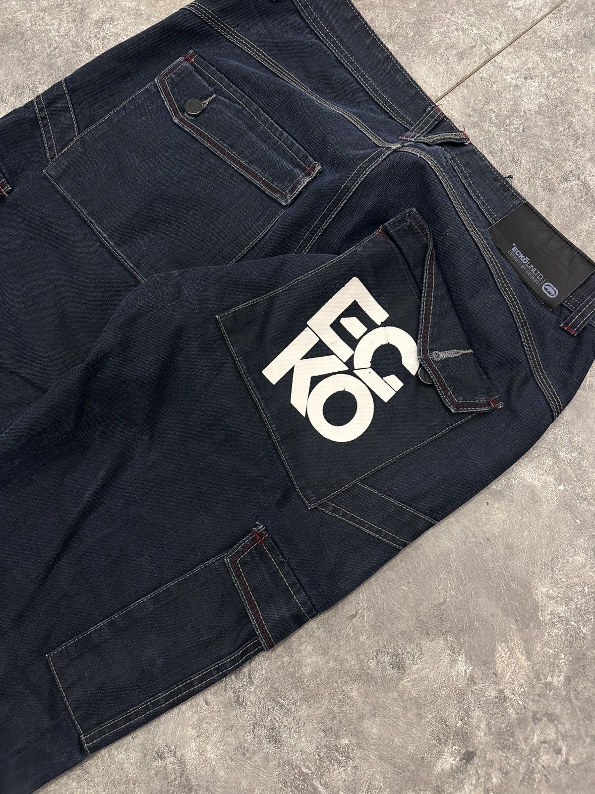 Hysteric Glamour Ecko Unltd Baggy Jeans Y2K Hysteric Glamour Style Size US 38 / EU 54 - 3 Thumbnail