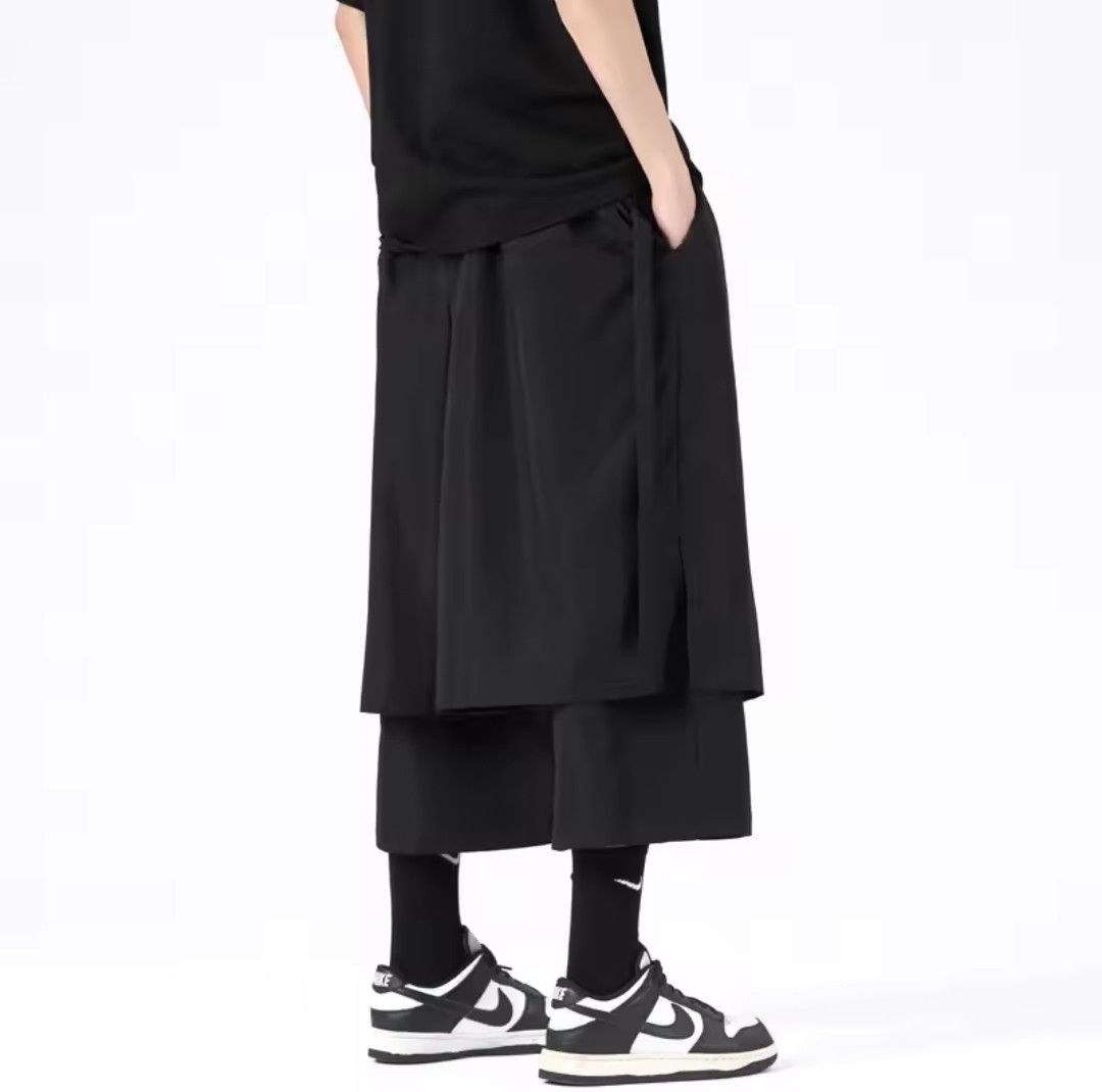 Designer × Japanese Brand Japanese style loose cropped trousers Size US 30 / EU 46 - 4 Thumbnail
