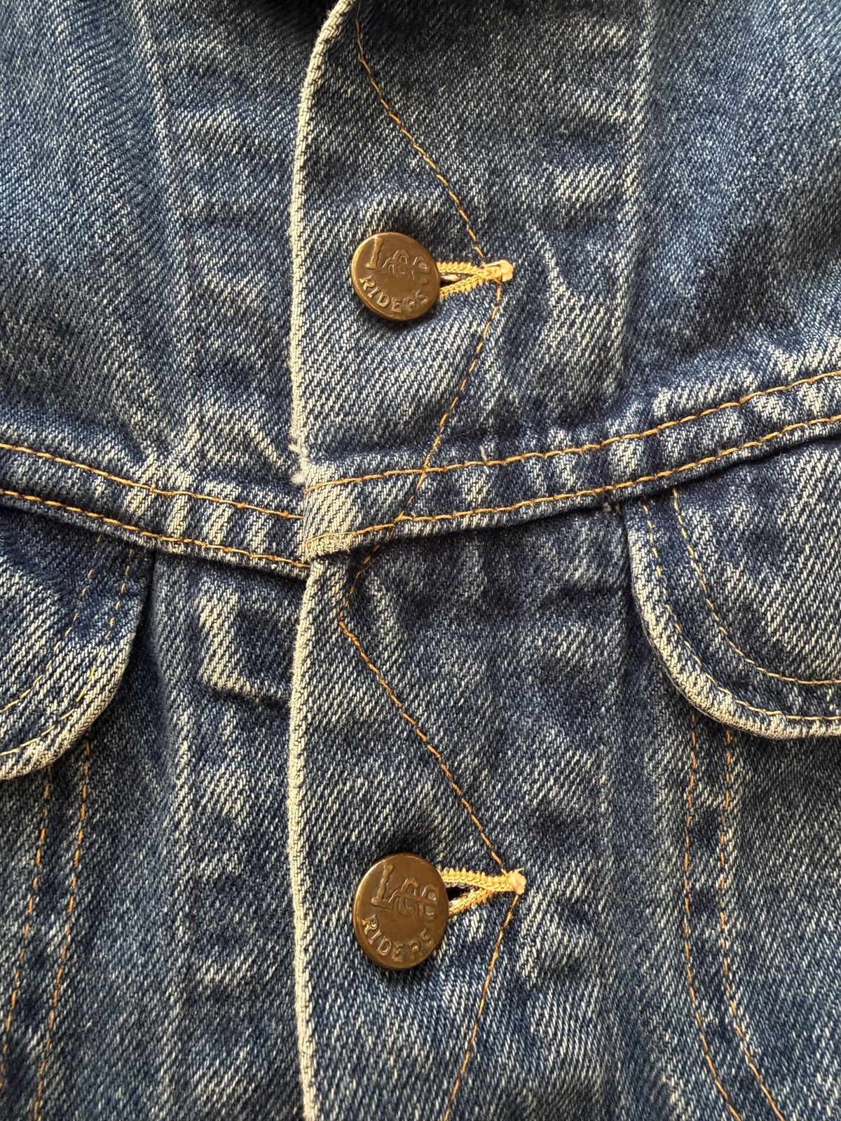 Lee Lee Blue Jeans Riders Vintage Denim Jacket Size US M / EU 48-50 / 2 - 6 Thumbnail