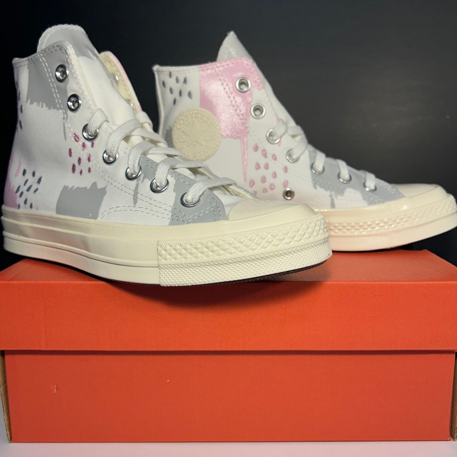 Converse Converse Chuck 70 Hi "Abstract Print" Sneakers W 5.5 A04214C Size US 5.5 / IT 35.5 - 3 Thumbnail