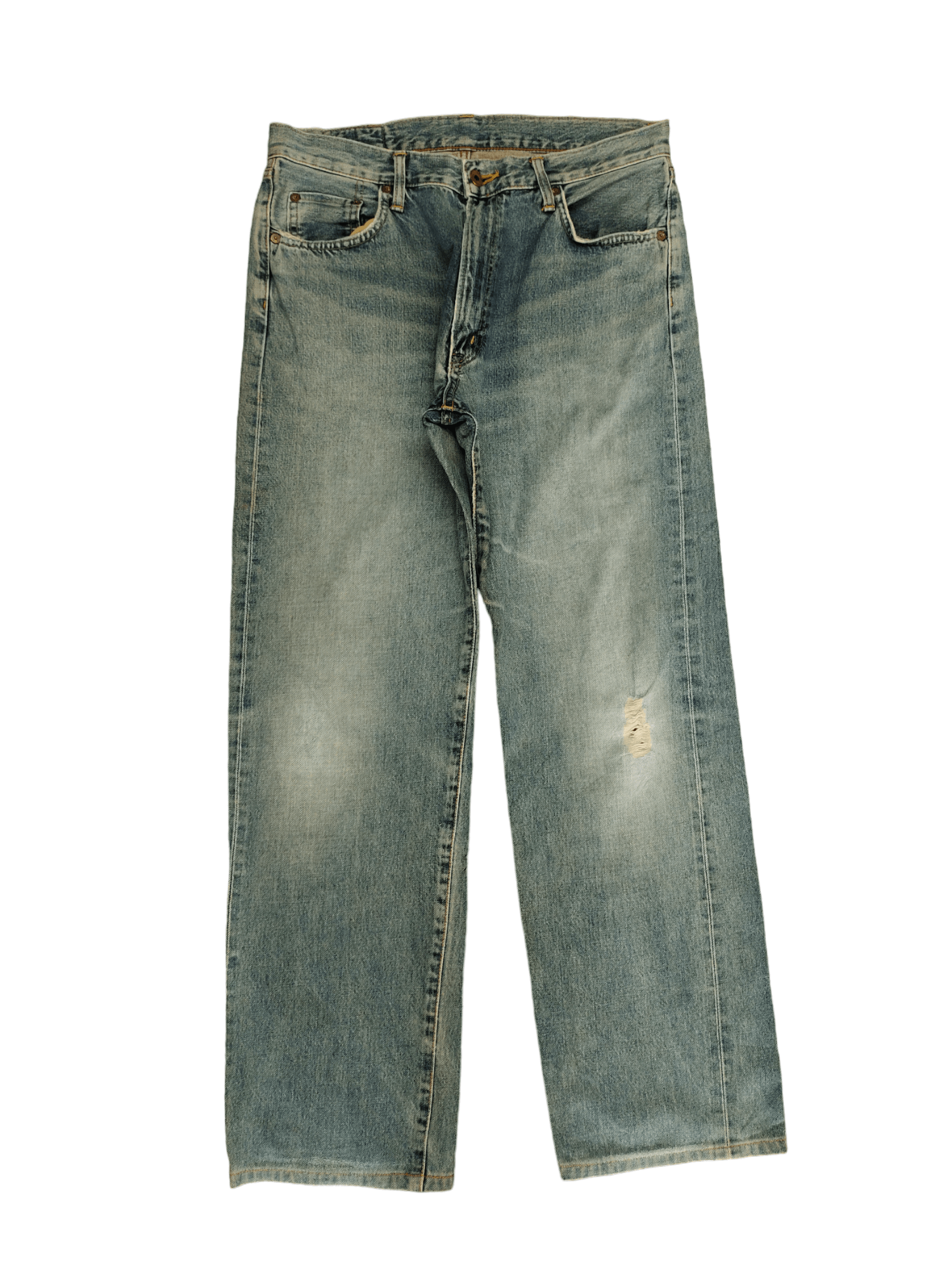 Edwin 90s Edwin 505XX Distress Selvedge Jeans Undercover Design Size US 33 - 1 Thumbnail