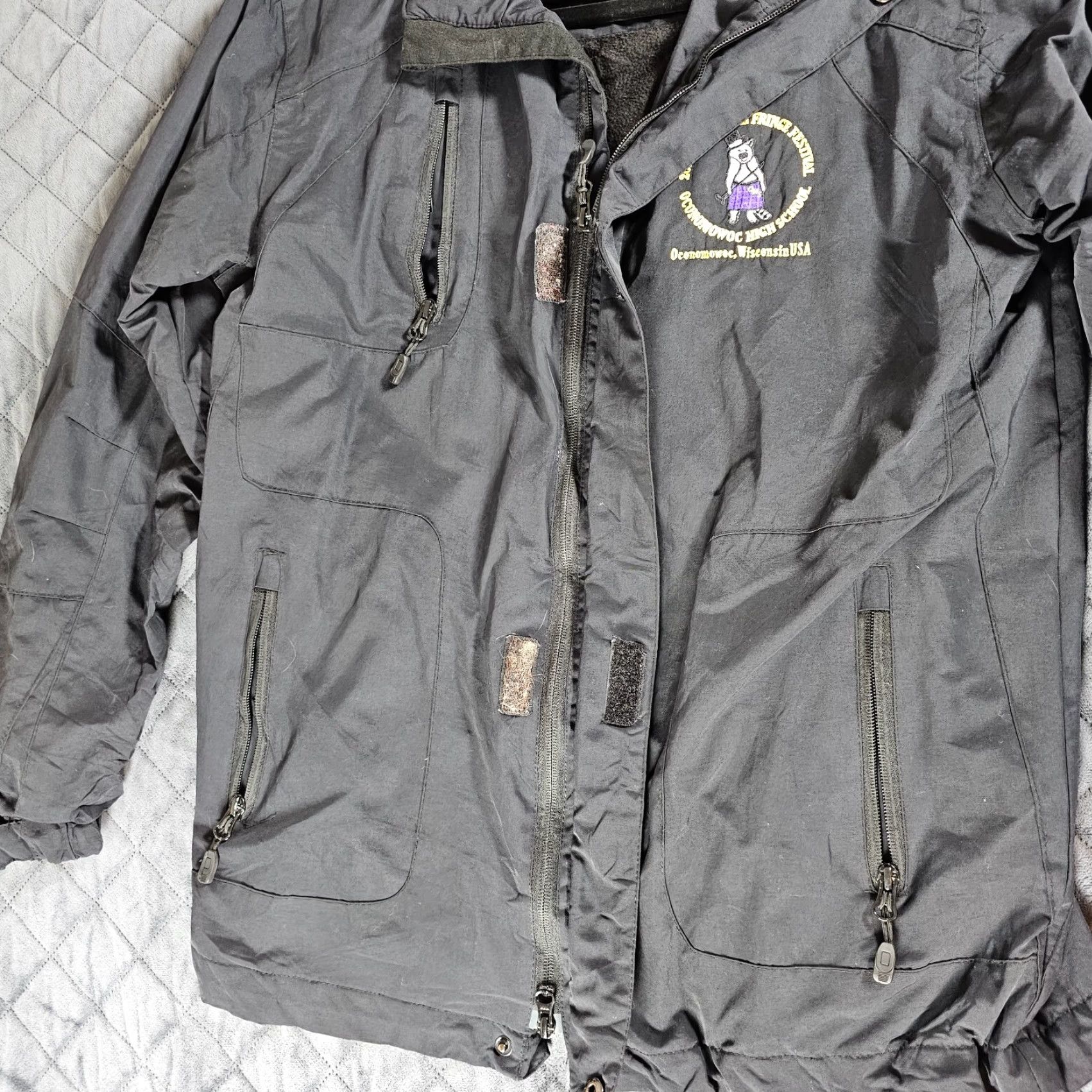 Port Authority Port Authority Jacket Soft Shell Black Full Zip High Neck Size S Pockets Men's Regular Size US S / EU 44-46 / 1 - 6 Thumbnail
