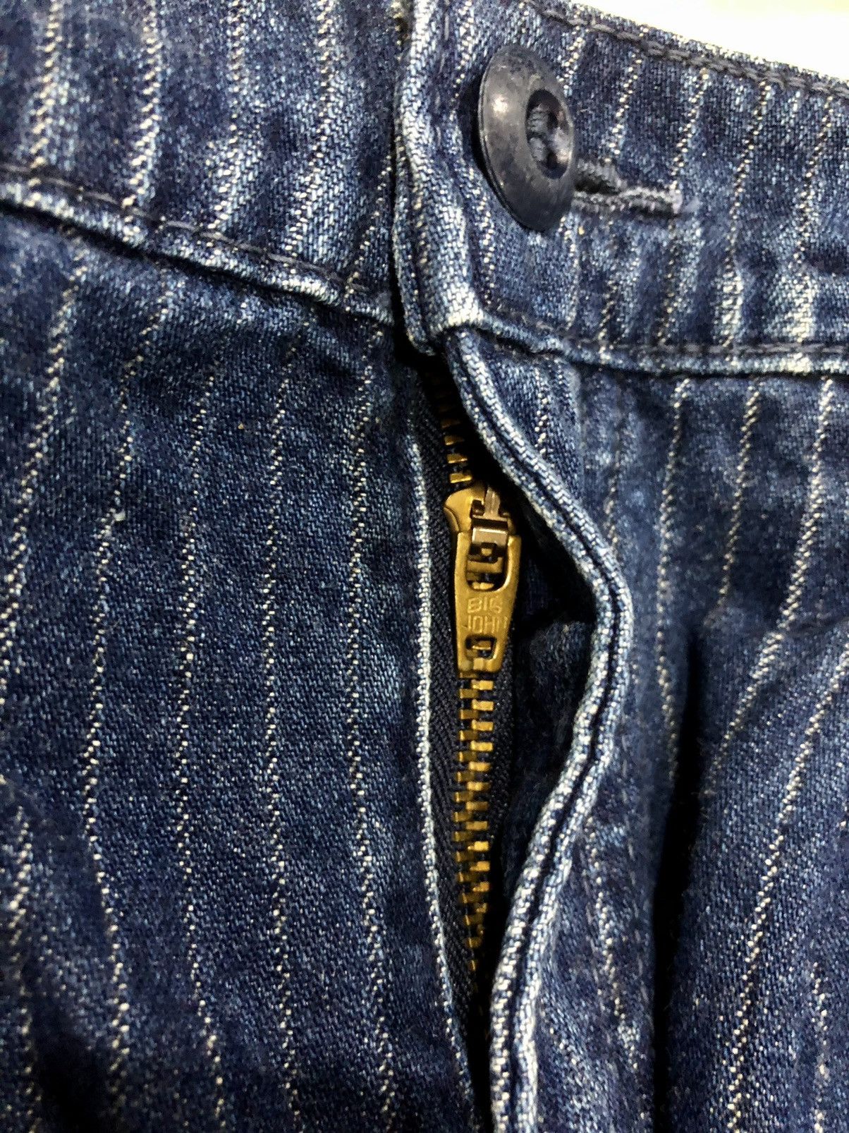 Big John Big John Denim Stripe Pants Size US 31 - 3 Thumbnail