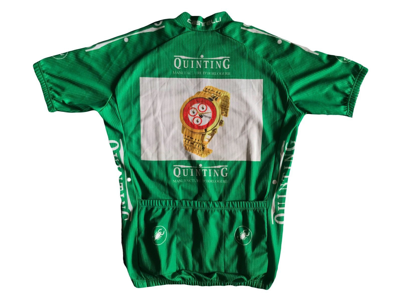 Other VINTAGE CASTELLI TOUR QUINTING WATCHES CYCLING JERSEY Size US L / EU 52-54 / 3 - 15 Thumbnail