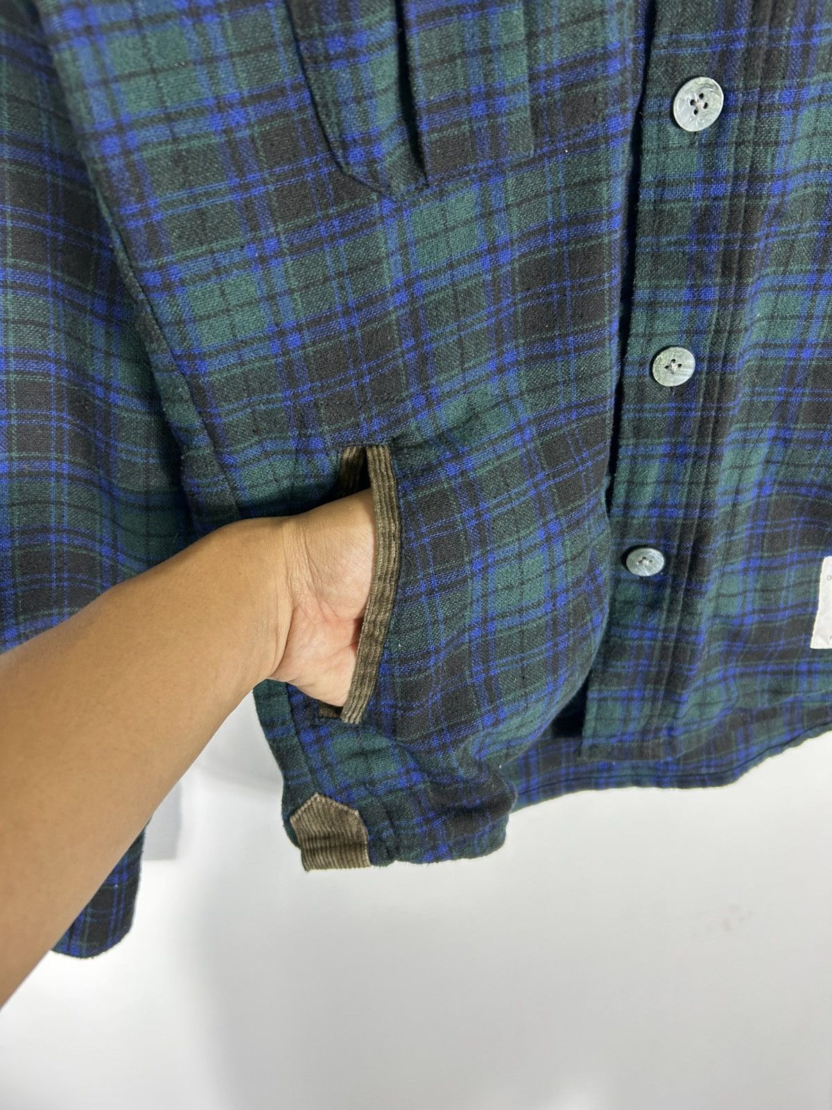 Japanese Brand 🔥Inherit Workwear Style Flannel Button Chore Shirt Jacket Size US S / EU 44-46 / 1 - 6 Thumbnail