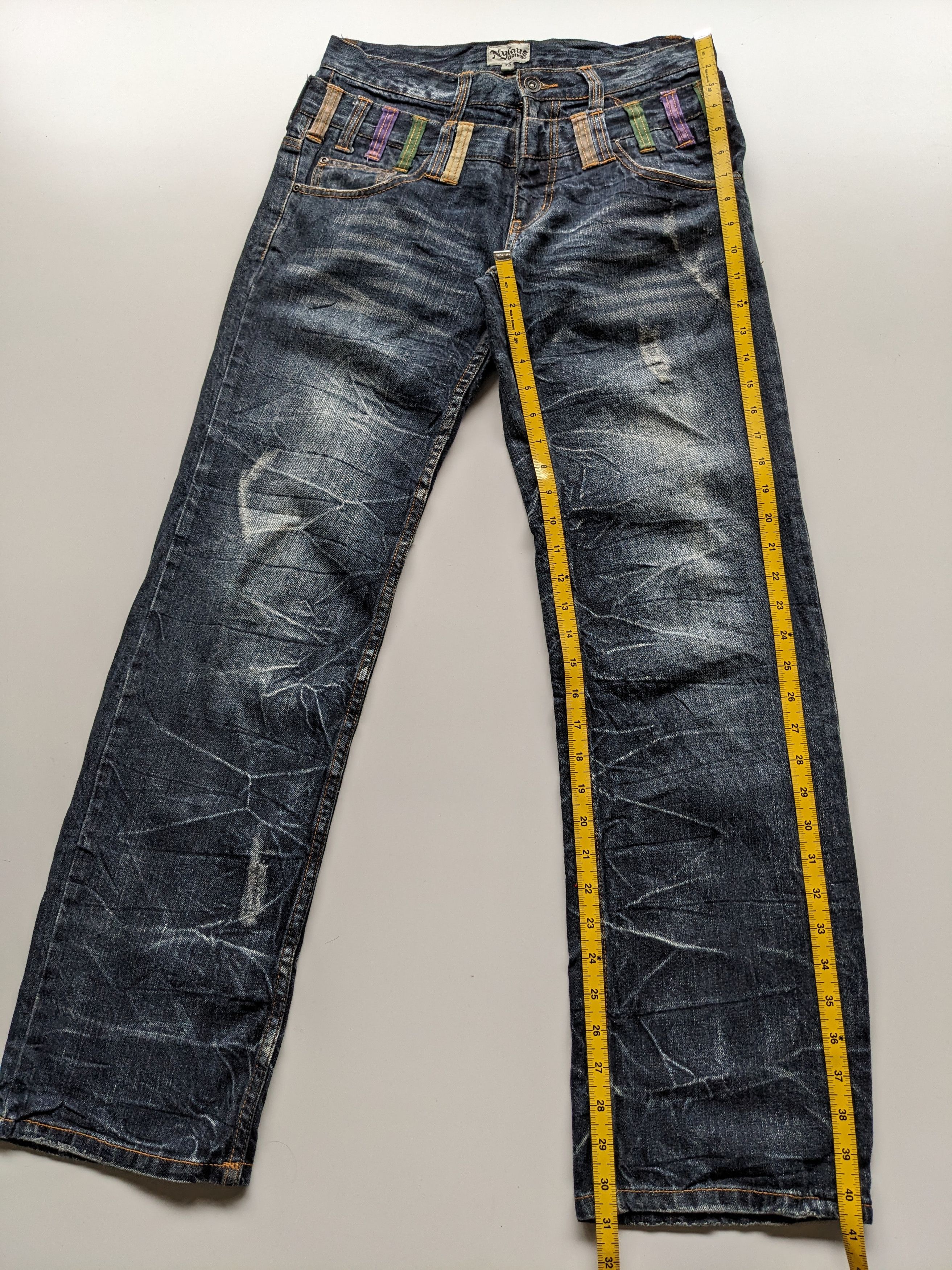 If Six Was Nine × Japanese Brand × Le Grande Bleu (L.G.B.) Nylaus double waist clawmark Size US 30 / EU 46 - 12 Thumbnail
