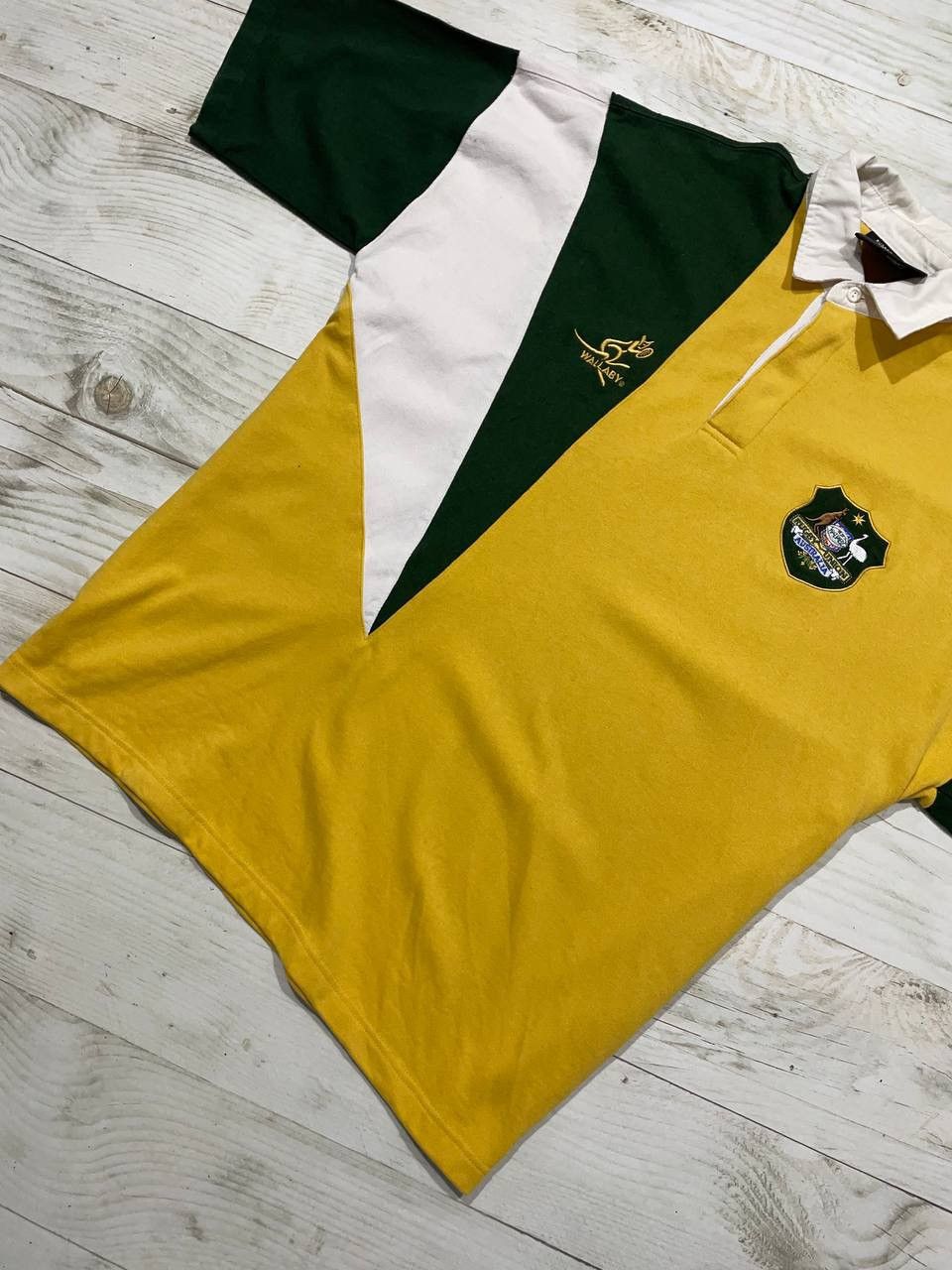 Vintage Vintage Rugby Australia Jersey 2000 Wallaby Polo Shirt Size US XL / EU 56 / 4 - 3 Thumbnail
