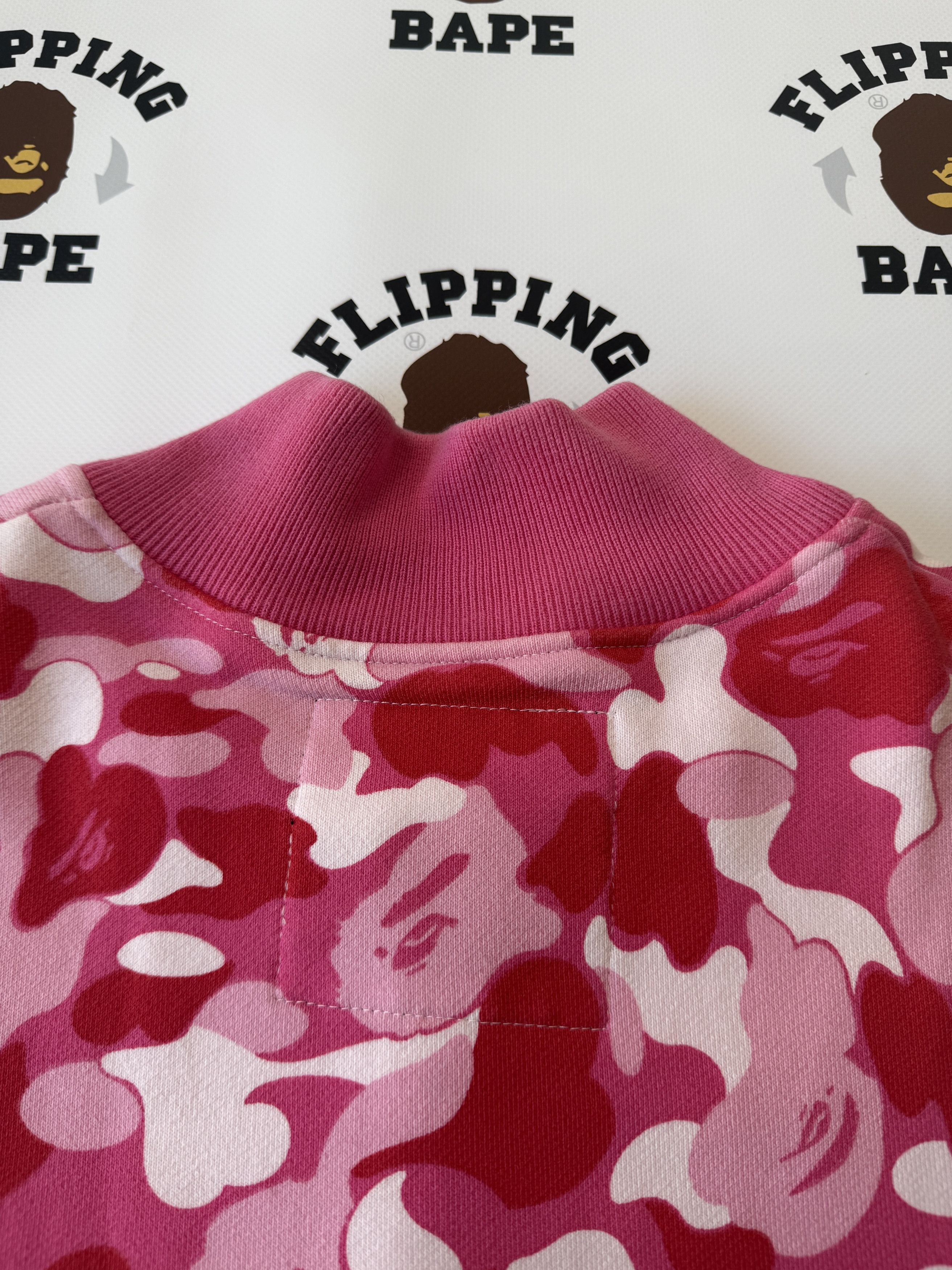 Bape BAPE NIGO FAVORITE SHOP ABC CAMO SWEAT VARSITY JACKET (2008) Size US L / EU 52-54 / 3 - 9 Thumbnail