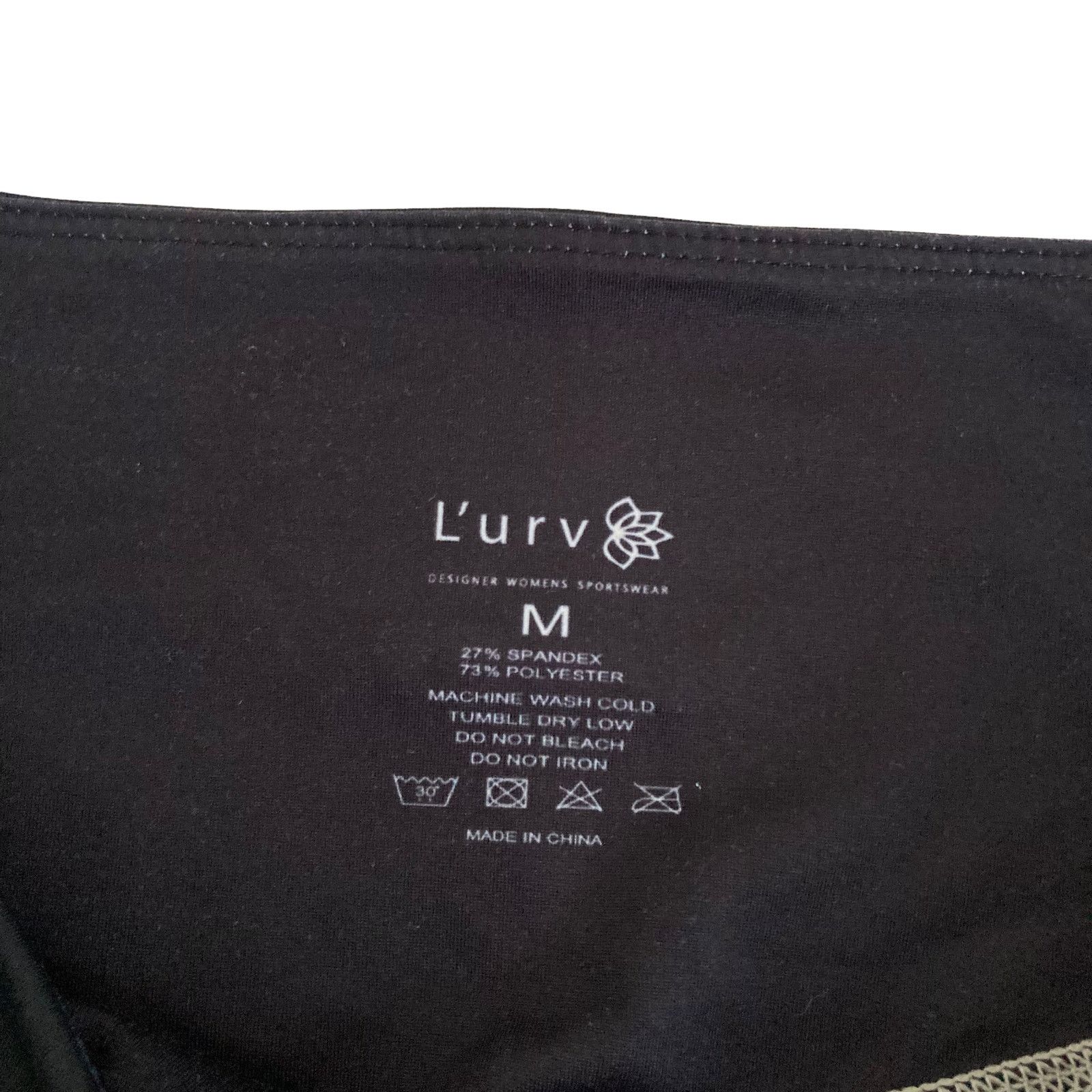 Other Lurv Black Snakeskin Print Leggings Sz M Size 30" / US 8 / IT 44 - 2 Thumbnail